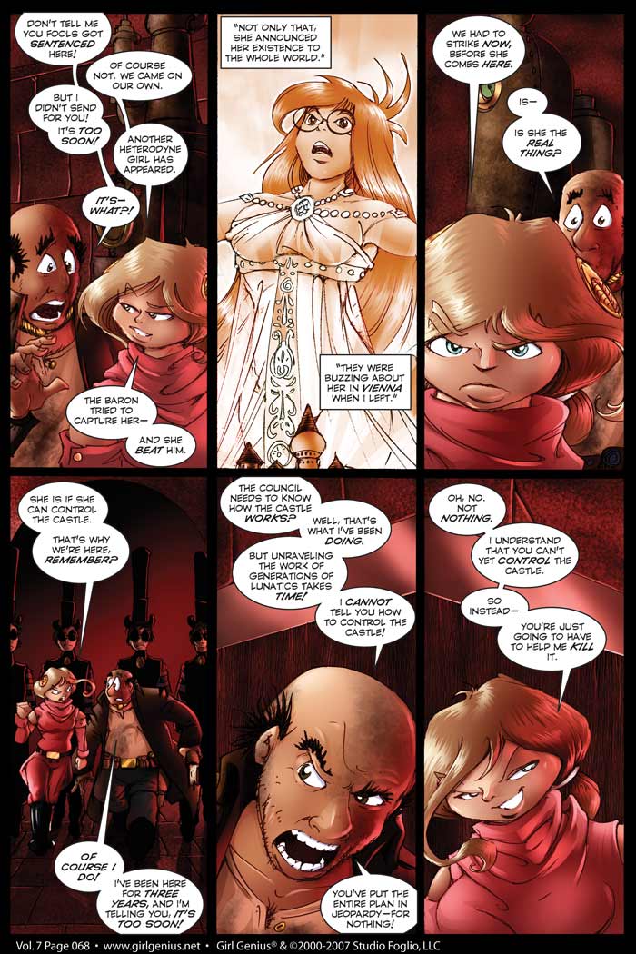 Read online Girl Genius (2002) comic -  Issue #7 - 69
