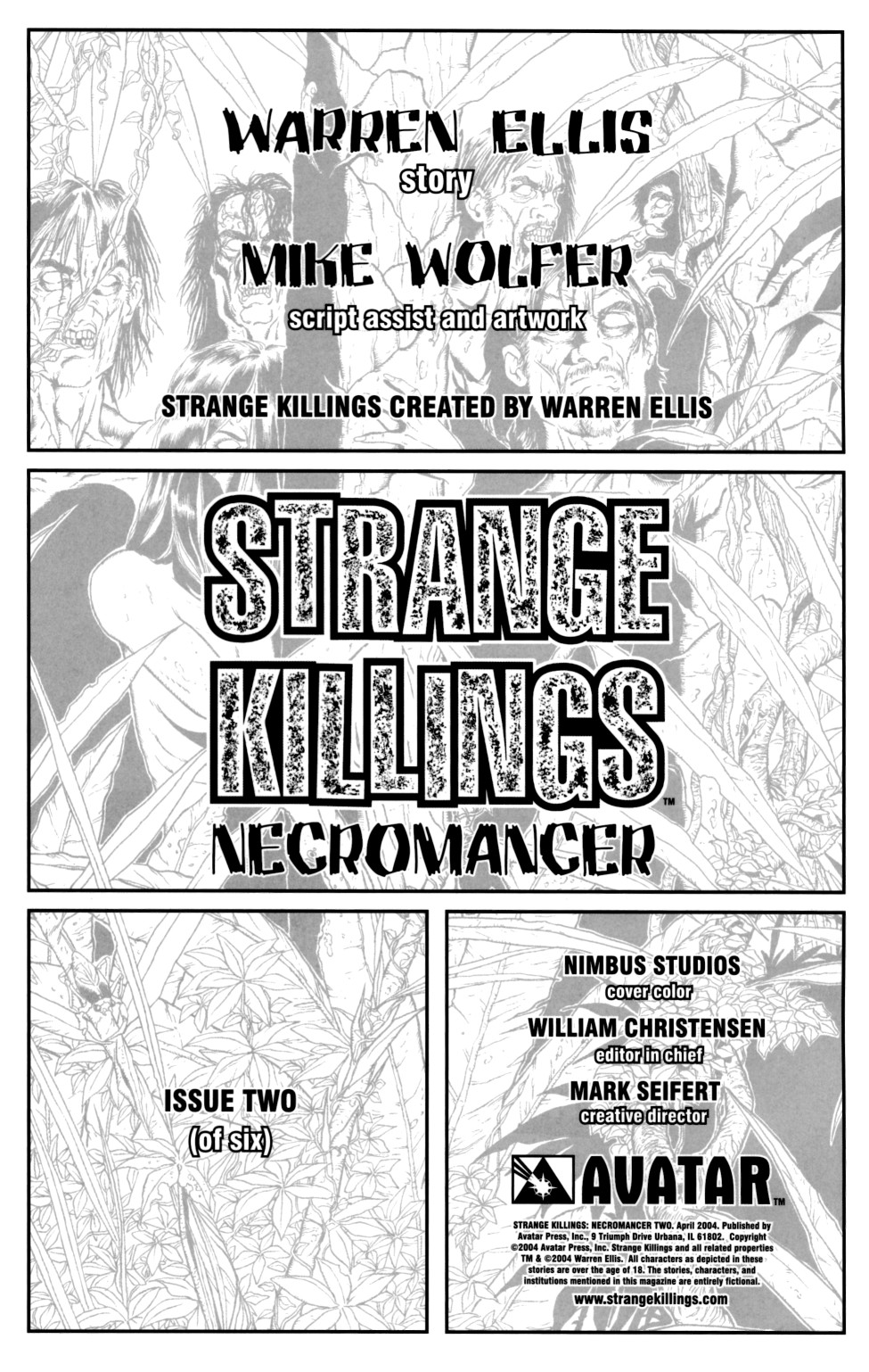 Read online Strange Killings: Necromancer comic -  Issue #2 - 2