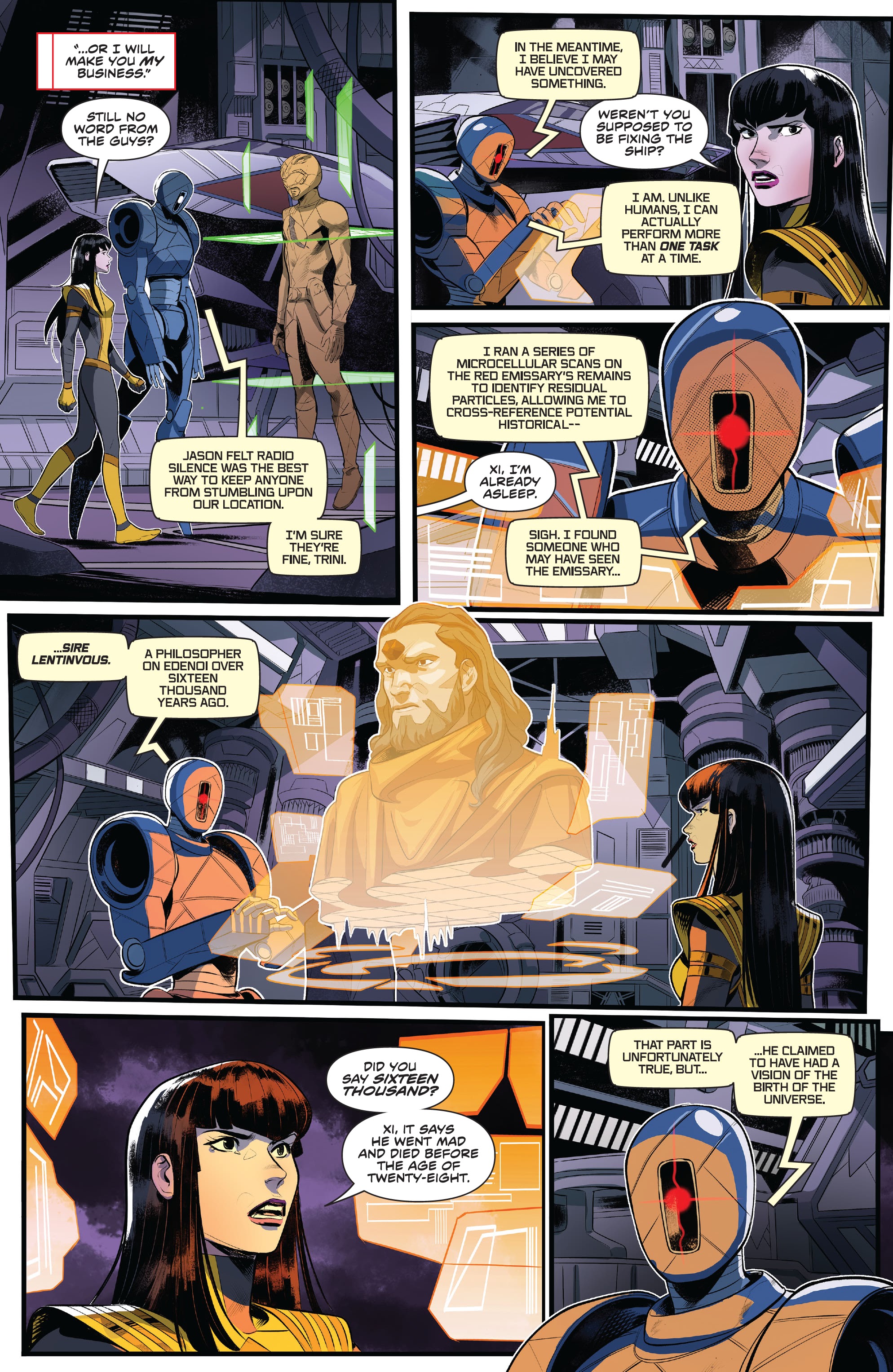 Read online Power Rangers comic -  Issue #5 - 16
