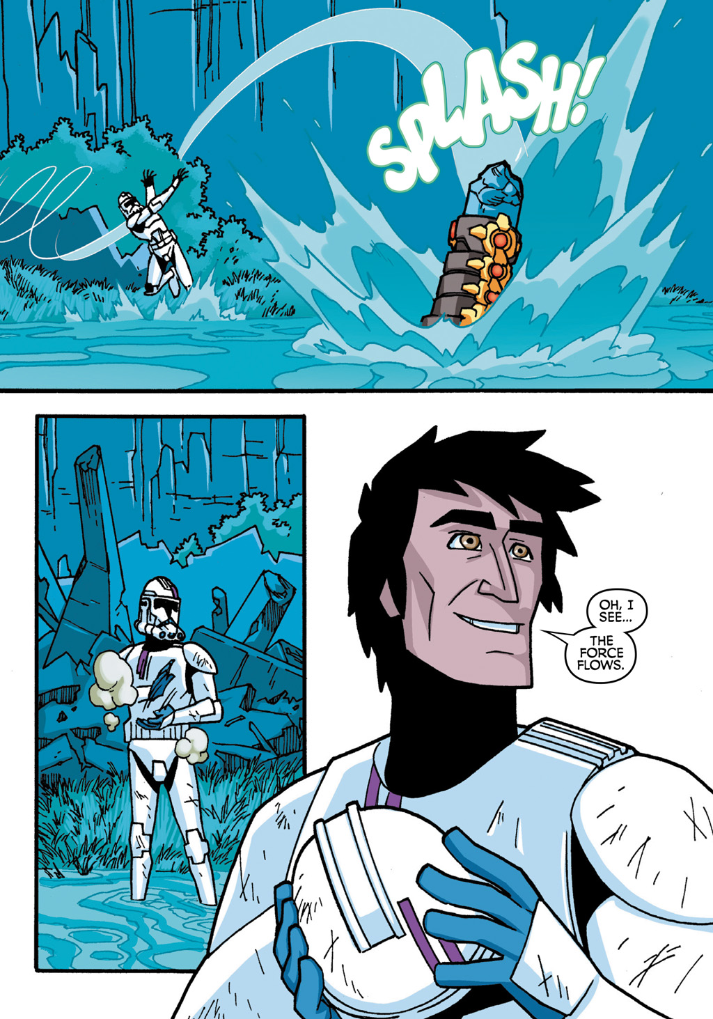Read online Star Wars: The Clone Wars - Defenders of the Lost Temple comic -  Issue # Full - 76