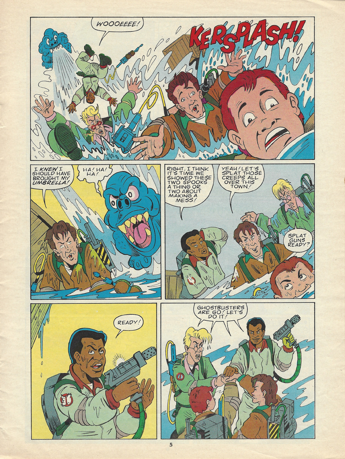 Read online The Real Ghostbusters comic -  Issue #40 - 5