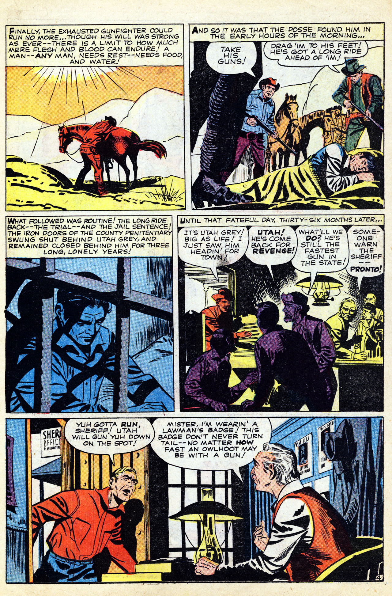 Read online Gunsmoke Western comic -  Issue #65 - 23
