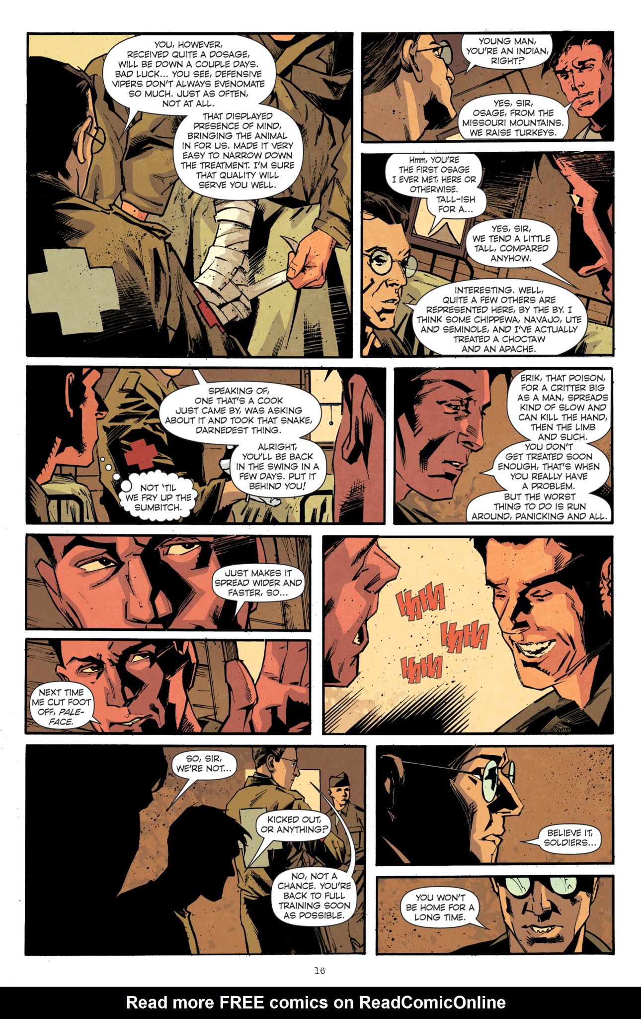 Read online Fever Ridge: A Tale of MacArthur's Jungle War comic -  Issue # _TPB - 16
