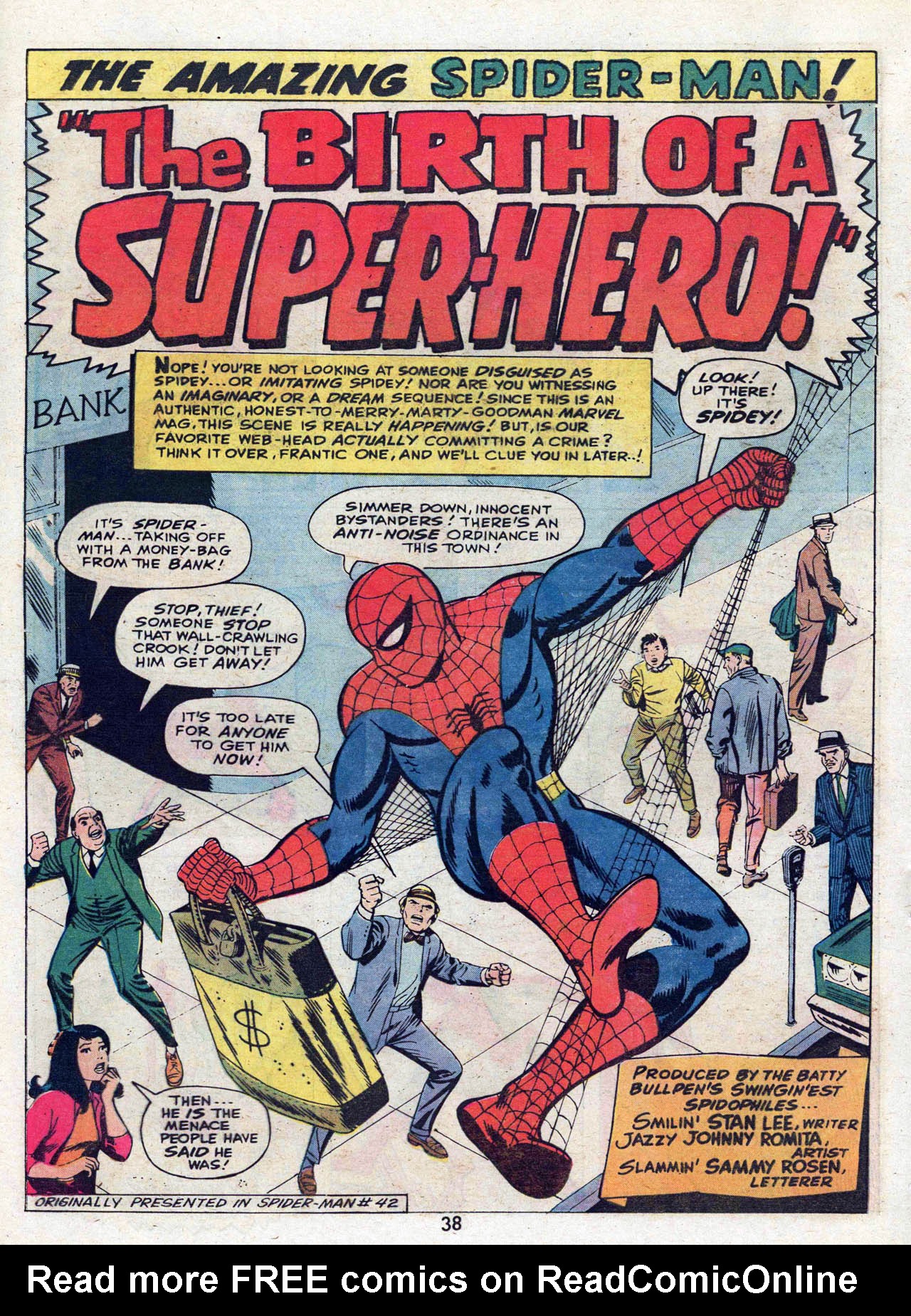 Read online Marvel Treasury Edition comic -  Issue #1 - 38