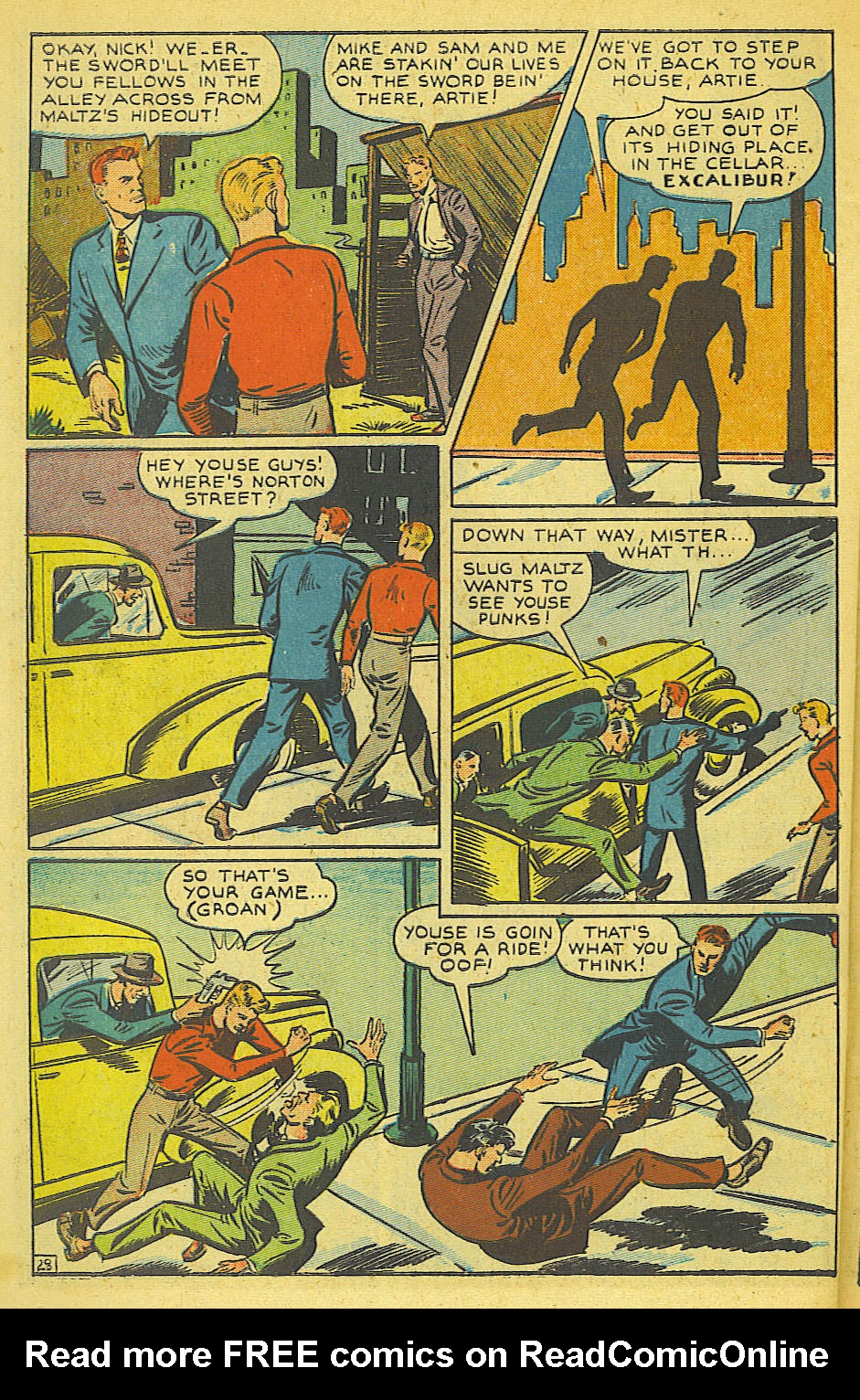 Read online Super-Mystery Comics comic -  Issue #26 - 21