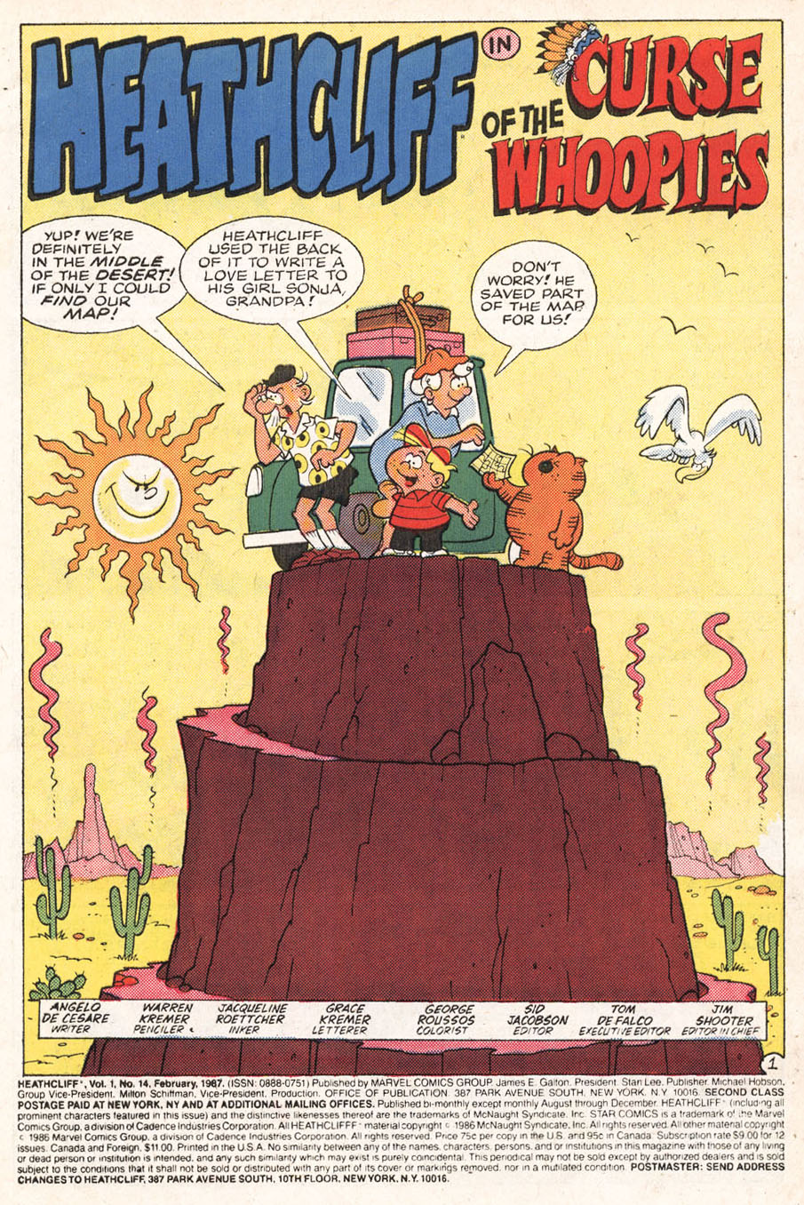 Read online Heathcliff comic -  Issue #14 - 3