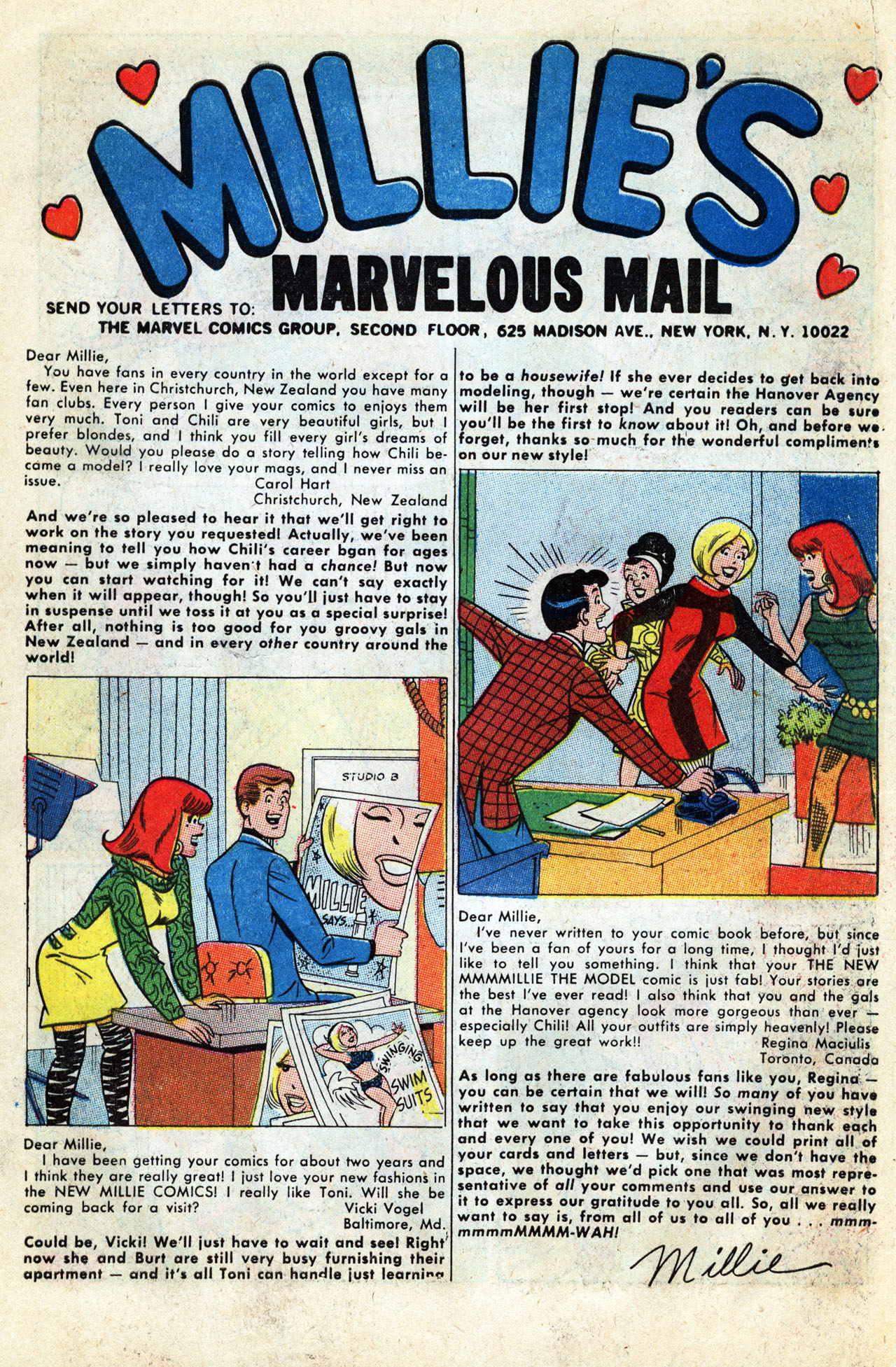 Read online Millie the Model comic -  Issue #161 - 34