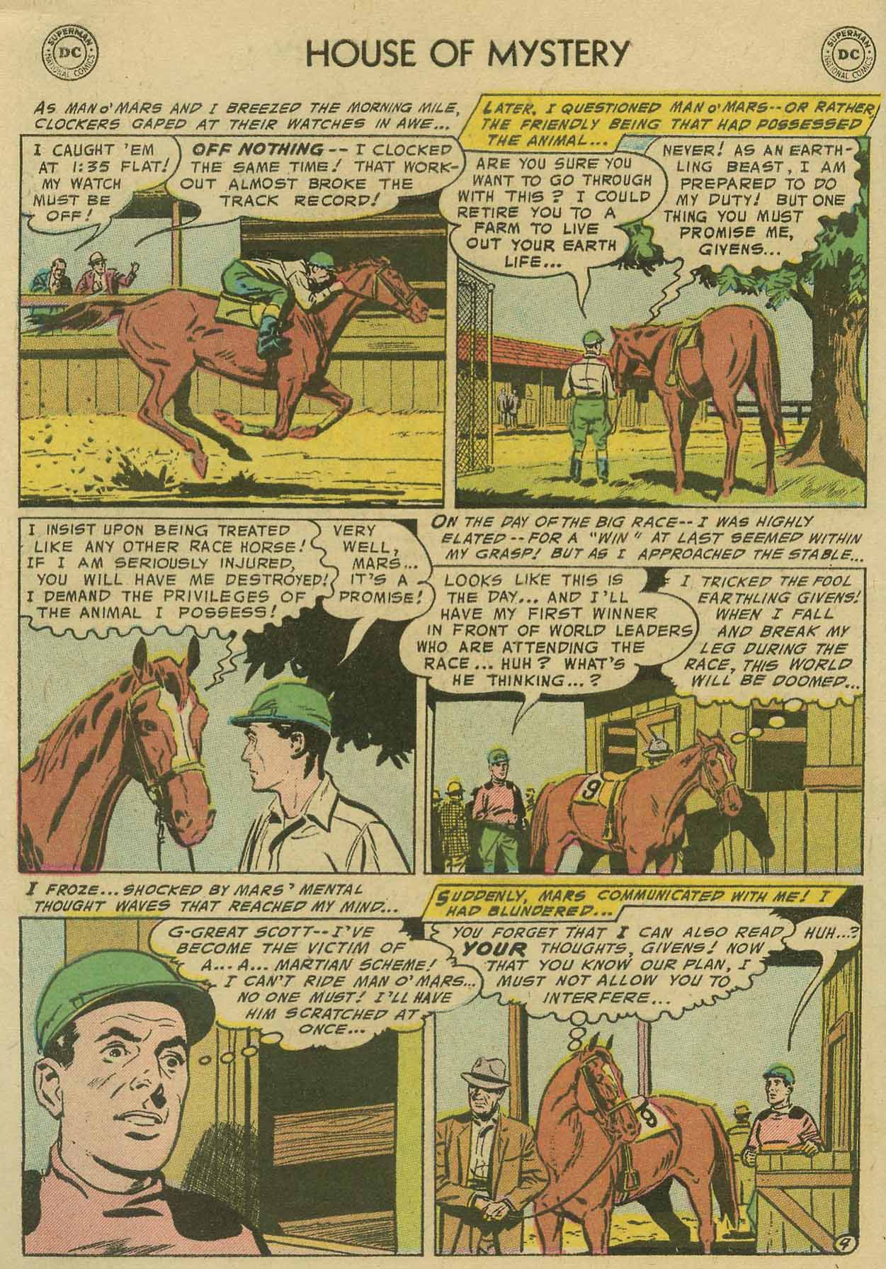 Read online House of Mystery (1951) comic -  Issue #50 - 6