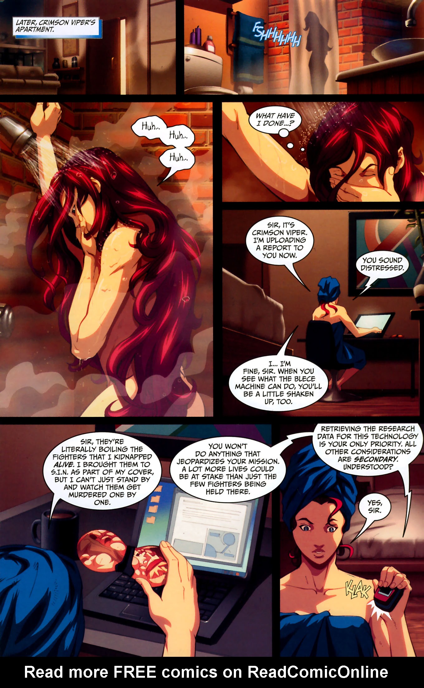 Read online Street Fighter IV comic -  Issue #3 - 18