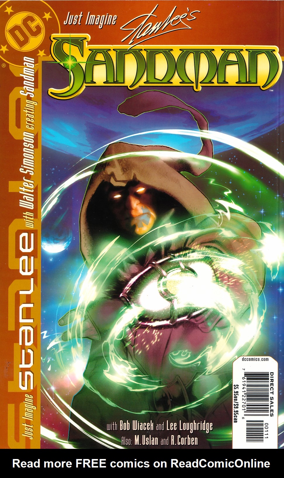 Read online Just Imagine Stan Lee With Walter Simonson Creating Sandman comic -  Issue # Full - 52