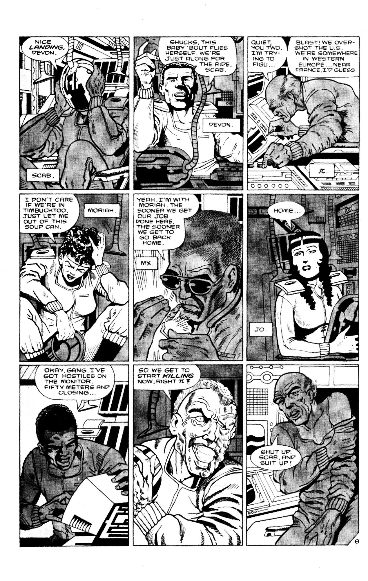 Read online Ape City comic -  Issue #1 - 10