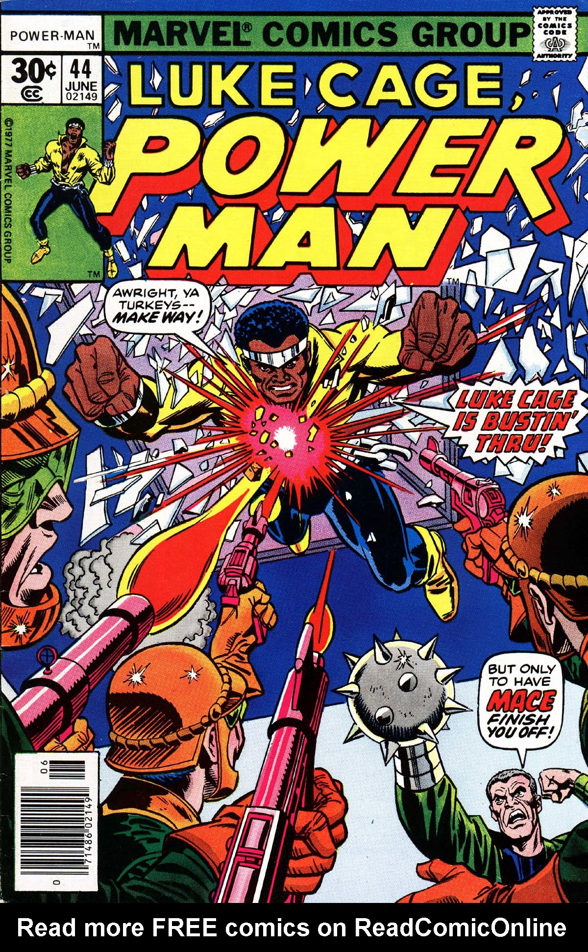 Read online Power Man comic -  Issue #44 - 1