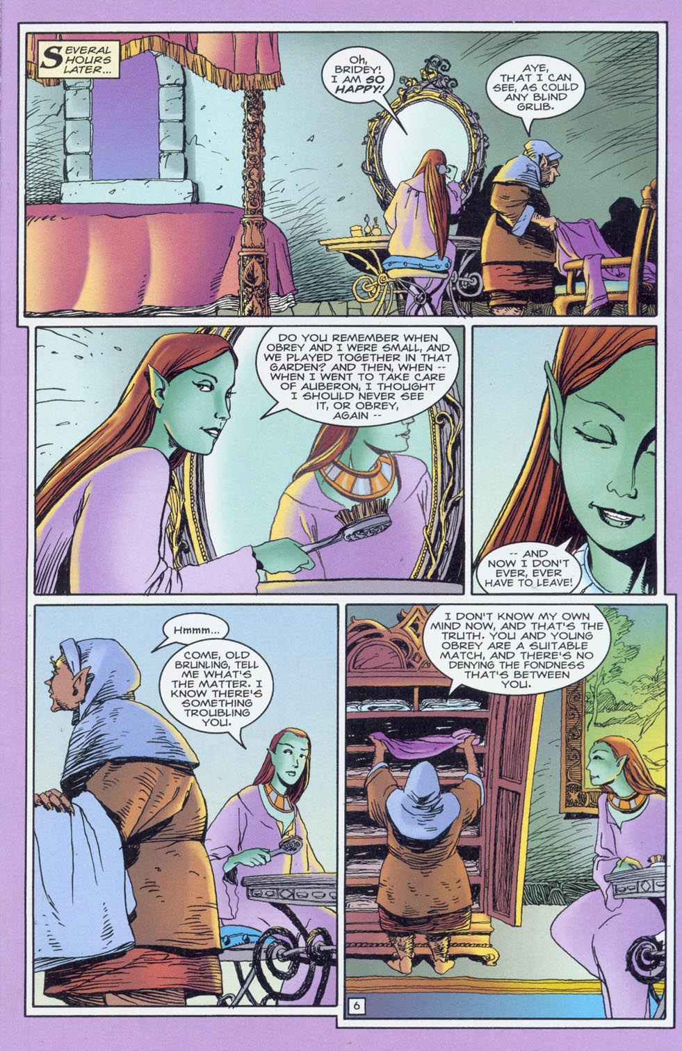 Read online The Books of Faerie: Auberon's Tale comic -  Issue #3 - 7