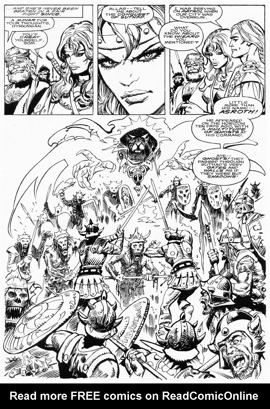 Read online The Savage Sword Of Conan comic -  Issue #230 - 36