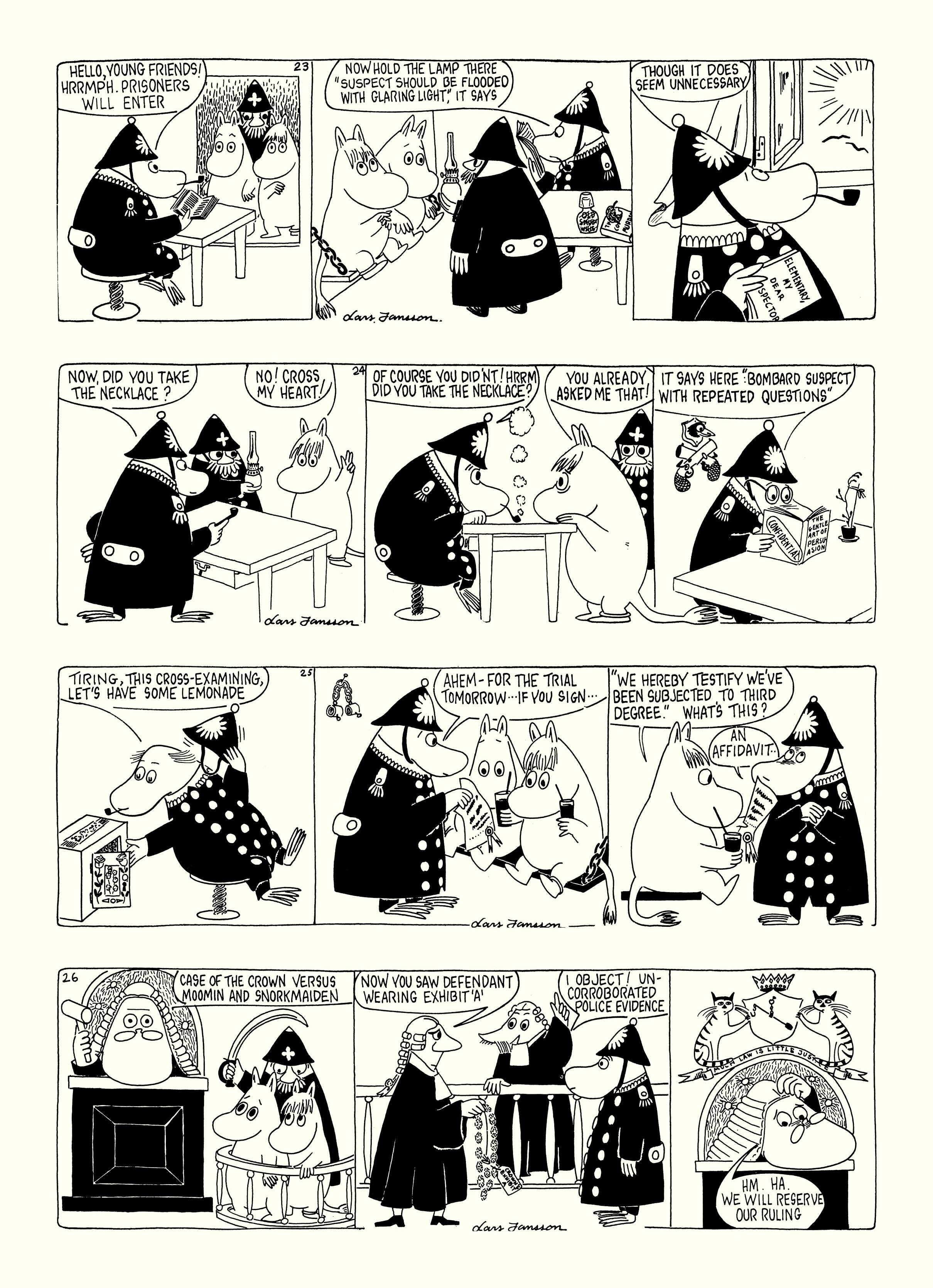 Read online Moomin: The Complete Lars Jansson Comic Strip comic -  Issue # TPB 6 - 12