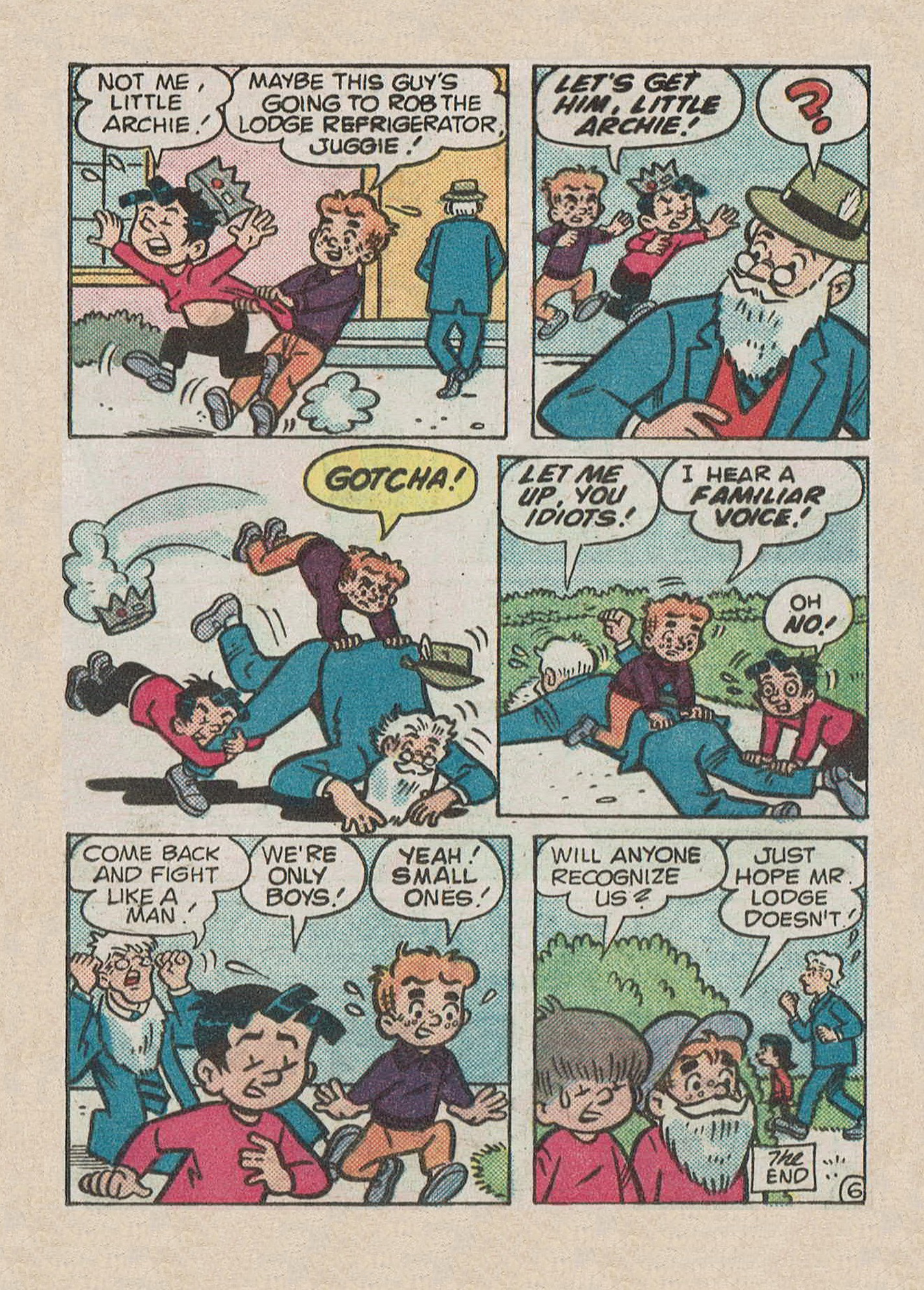 Read online Little Archie Comics Digest Magazine comic -  Issue #25 - 104