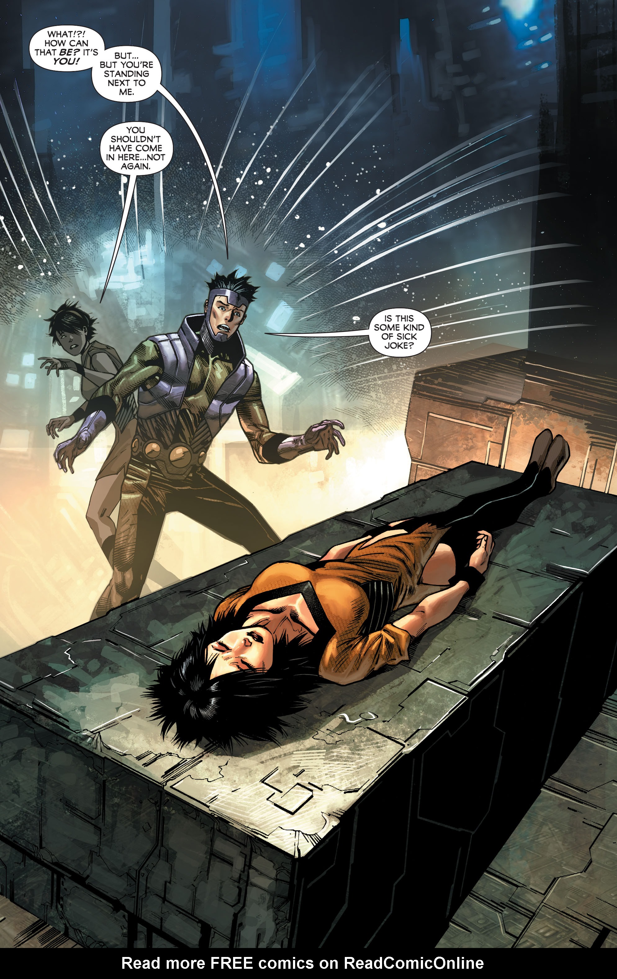 Read online Infinity Man and the Forever People: Futures End comic -  Issue # Full - 15