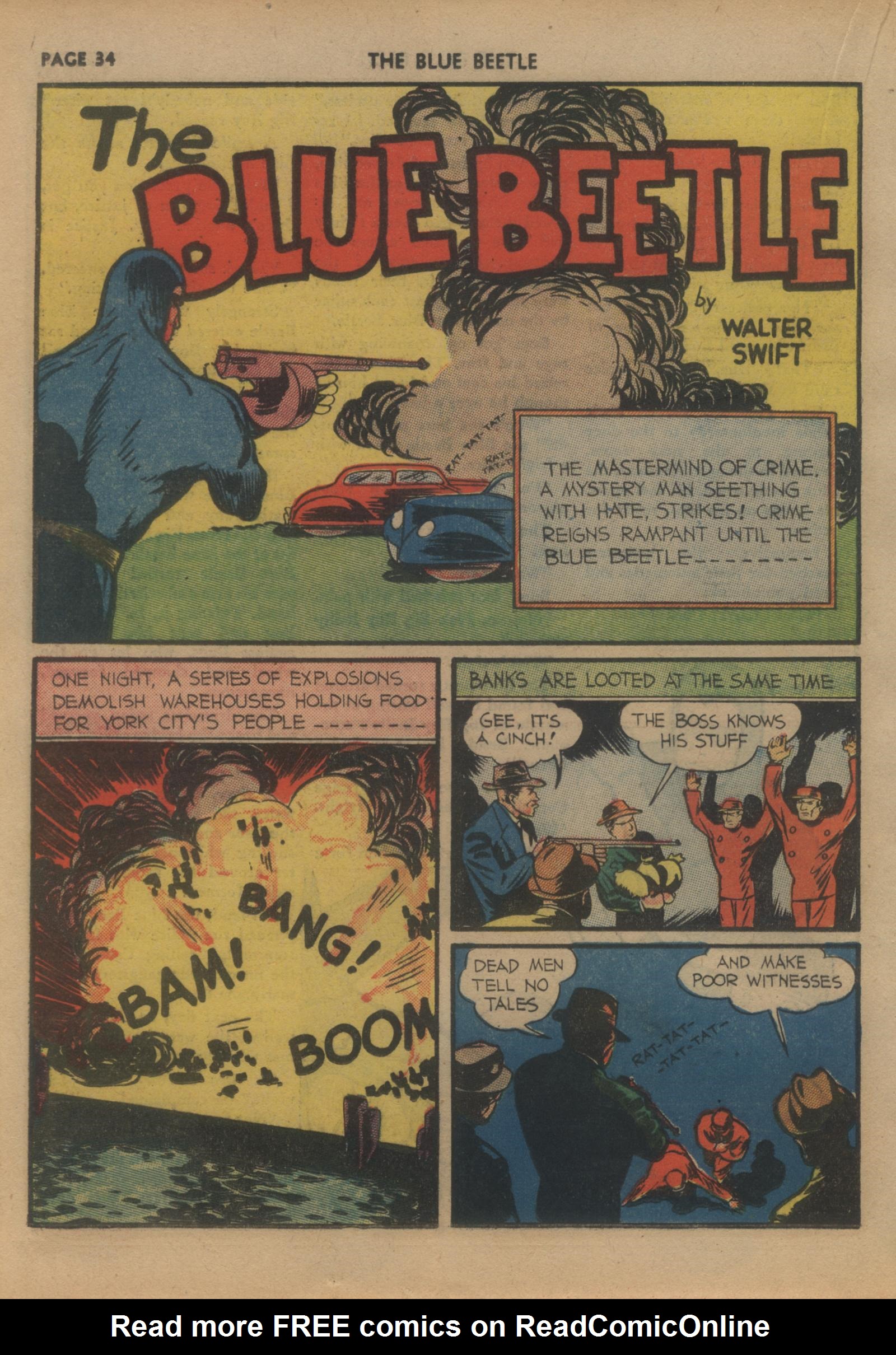 Read online The Blue Beetle comic -  Issue #3 - 36