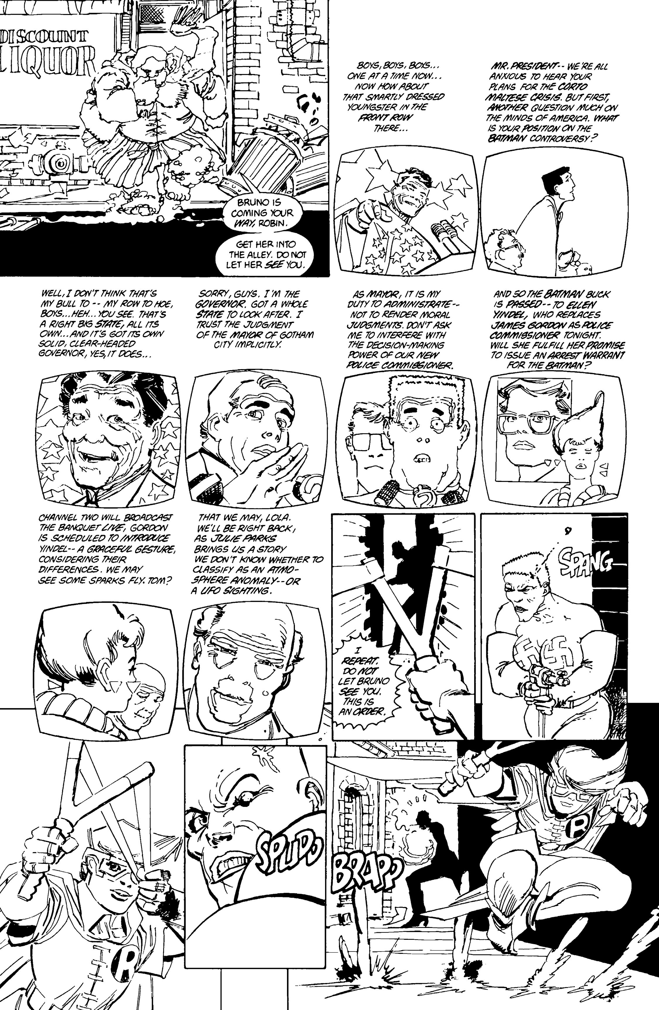 Read online Batman Noir: The Dark Knight Returns comic -  Issue # TPB (Part 2) - 7