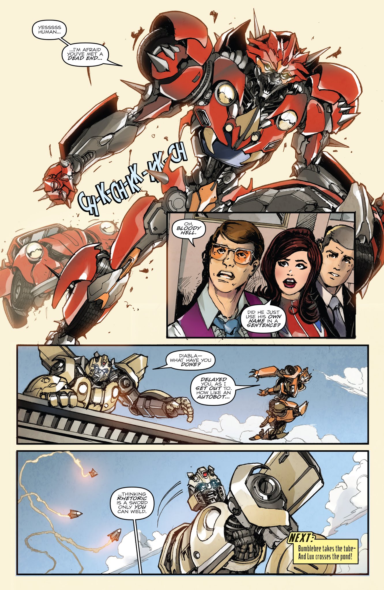 Read online Transformers: Bumblebee Movie Prequel comic -  Issue #2 - 22