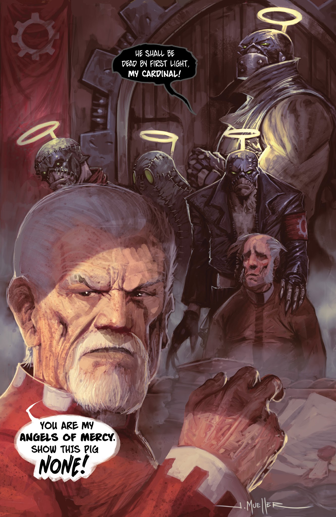 Read online Oink: Heaven's Butcher comic -  Issue # TPB - 46