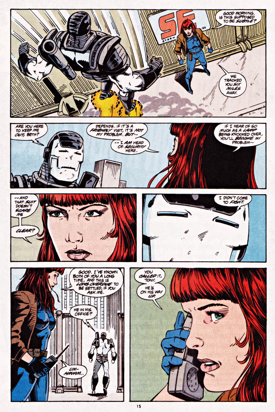 Read online War Machine (1994) comic -  Issue #8 - 13