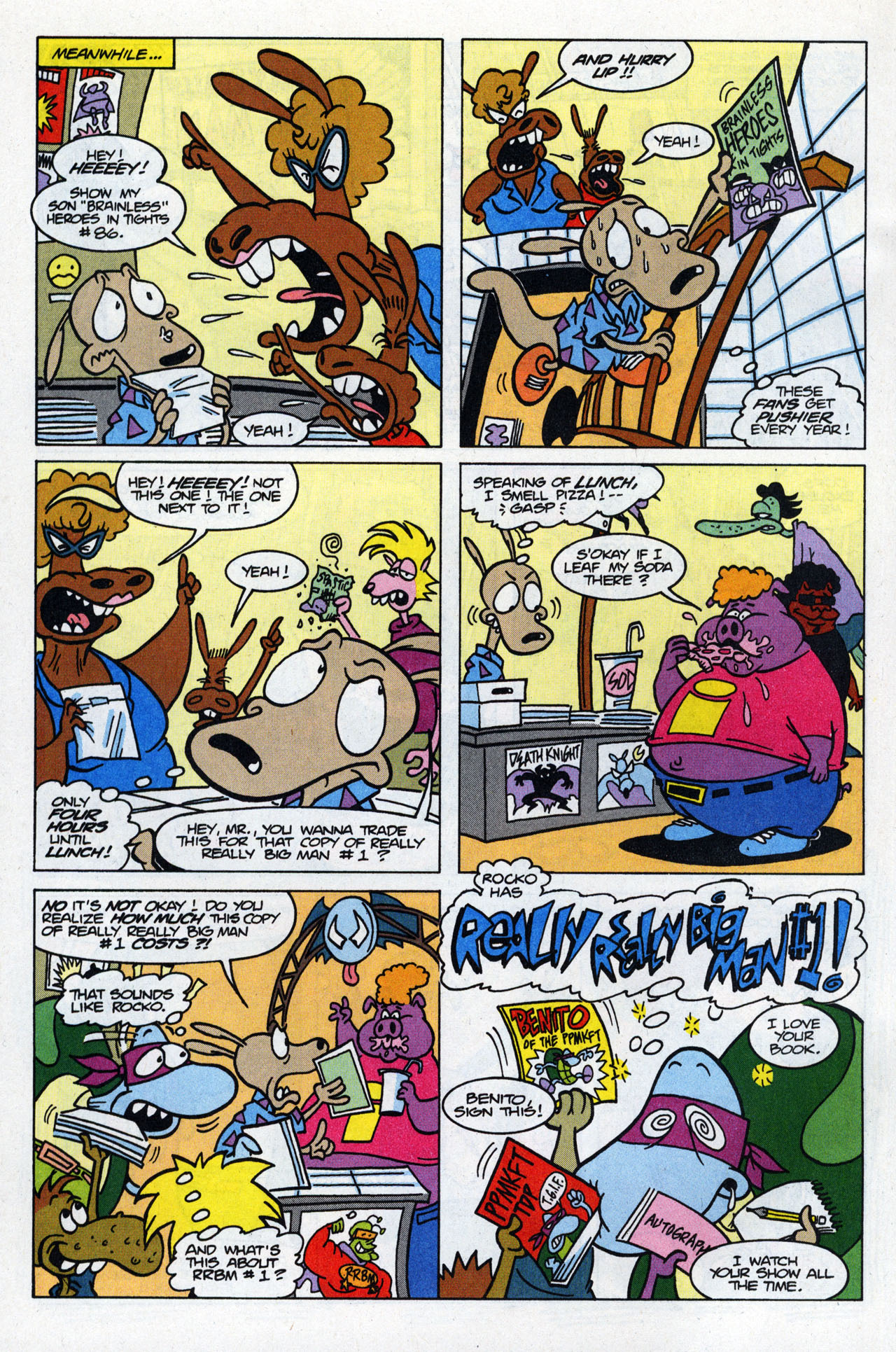 Read online Rocko's Modern Life comic -  Issue #7 - 6