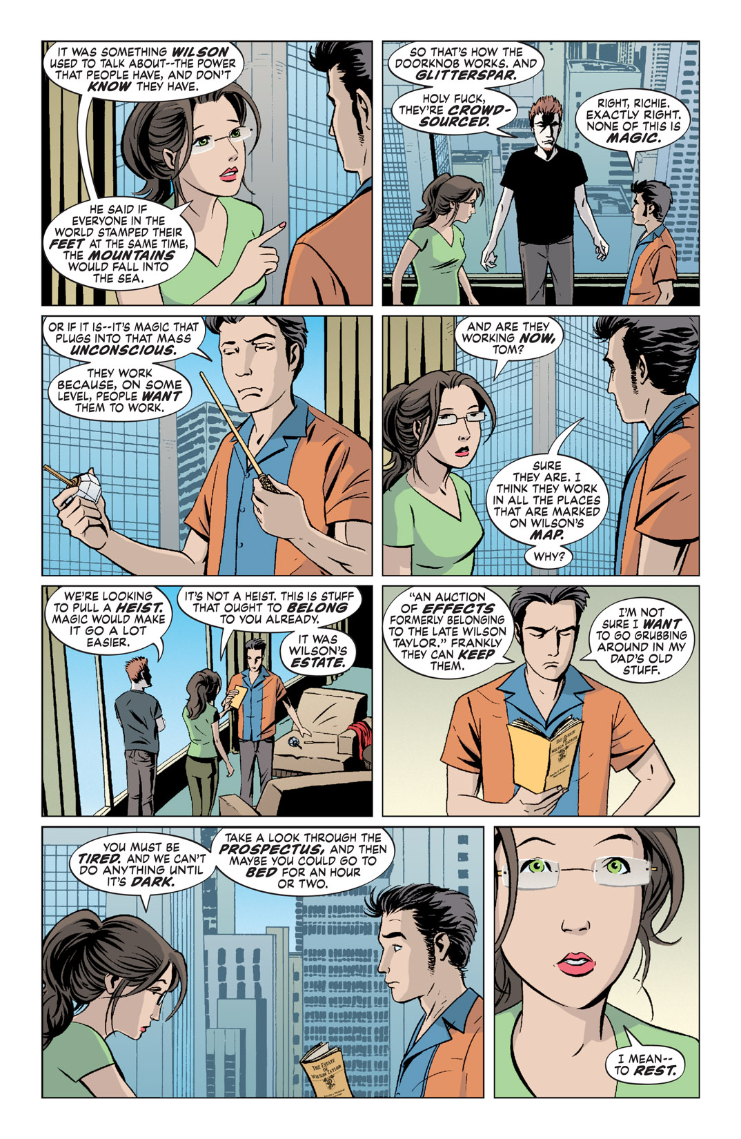 Read online The Unwritten comic -  Issue #25 - 8