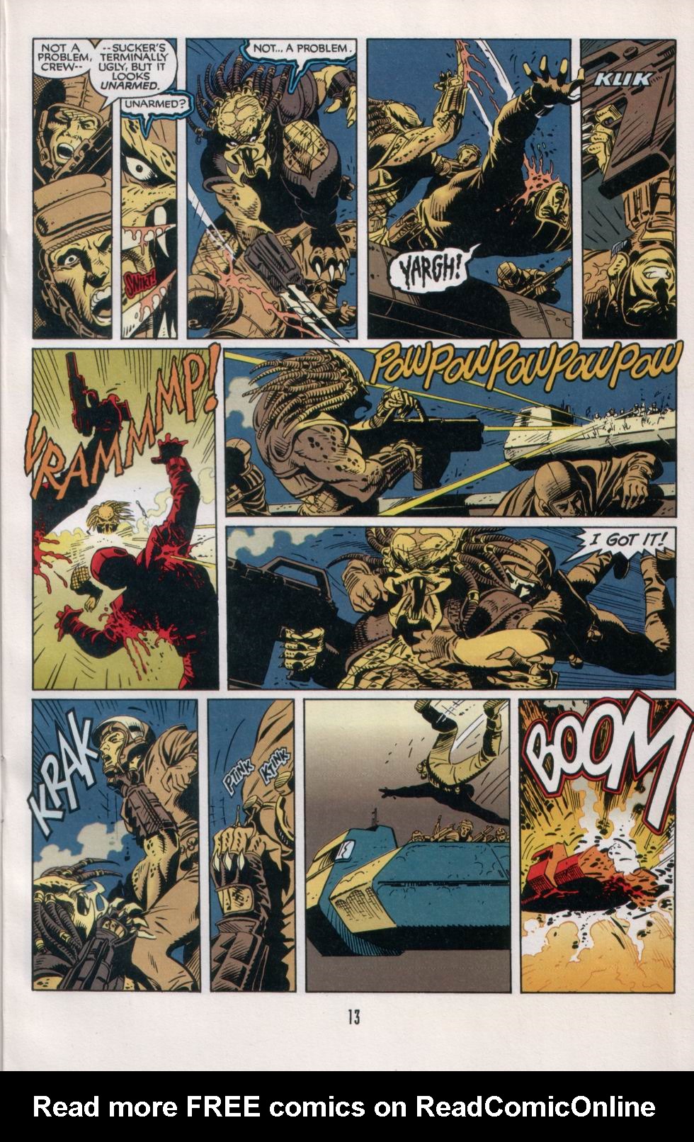 Read online Aliens/Predator: The Deadliest of the Species comic -  Issue #6 - 15