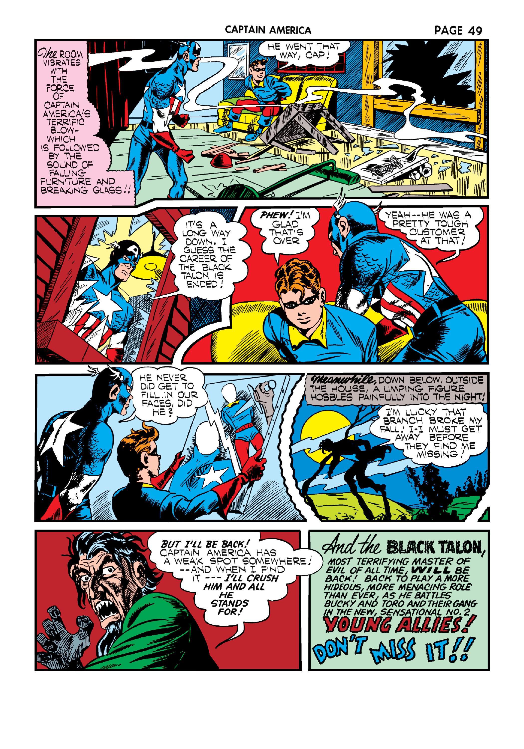 Read online Marvel Masterworks: Golden Age Captain America comic -  Issue # TPB 3 (Part 1) - 57