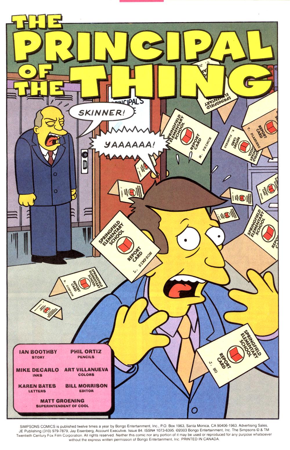 Read online Simpsons Comics comic -  Issue #84 - 2
