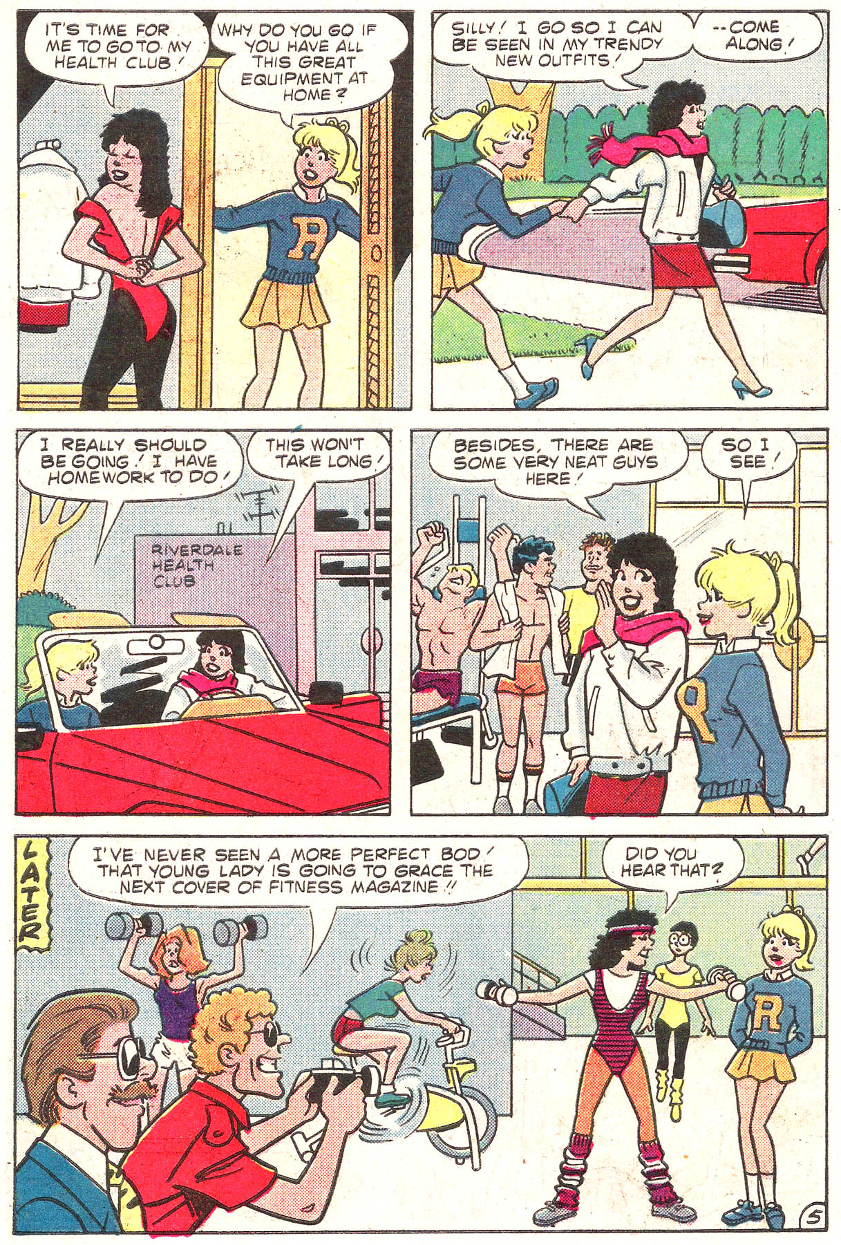 Read online Archie's Girls Betty and Veronica comic -  Issue #340 - 7