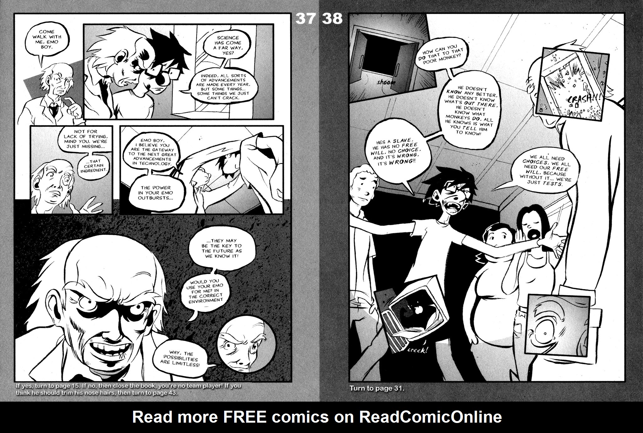 Read online Emo Boy comic -  Issue #9 - 21