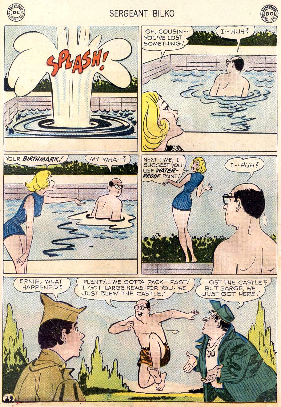 Read online Sergeant Bilko comic -  Issue #17 - 31