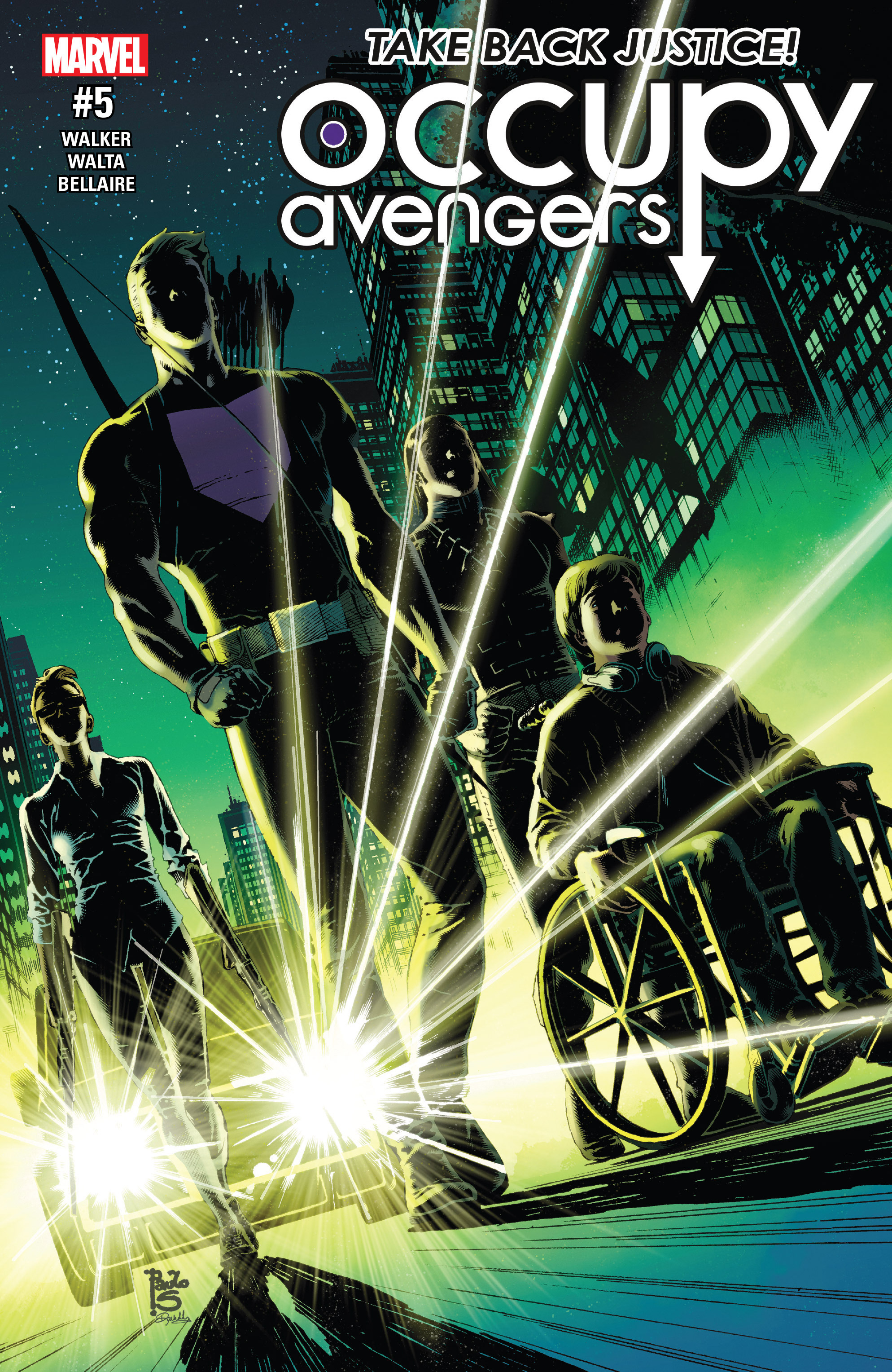 Read online Occupy Avengers comic -  Issue #5 - 1