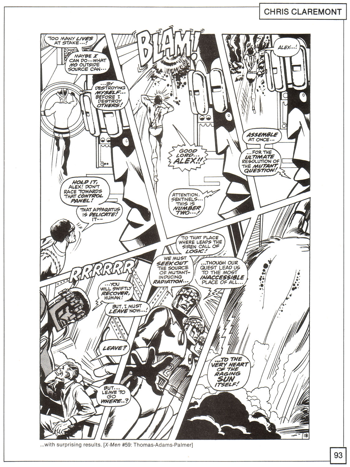Read online The X-Men Companion comic -  Issue #1 - 93