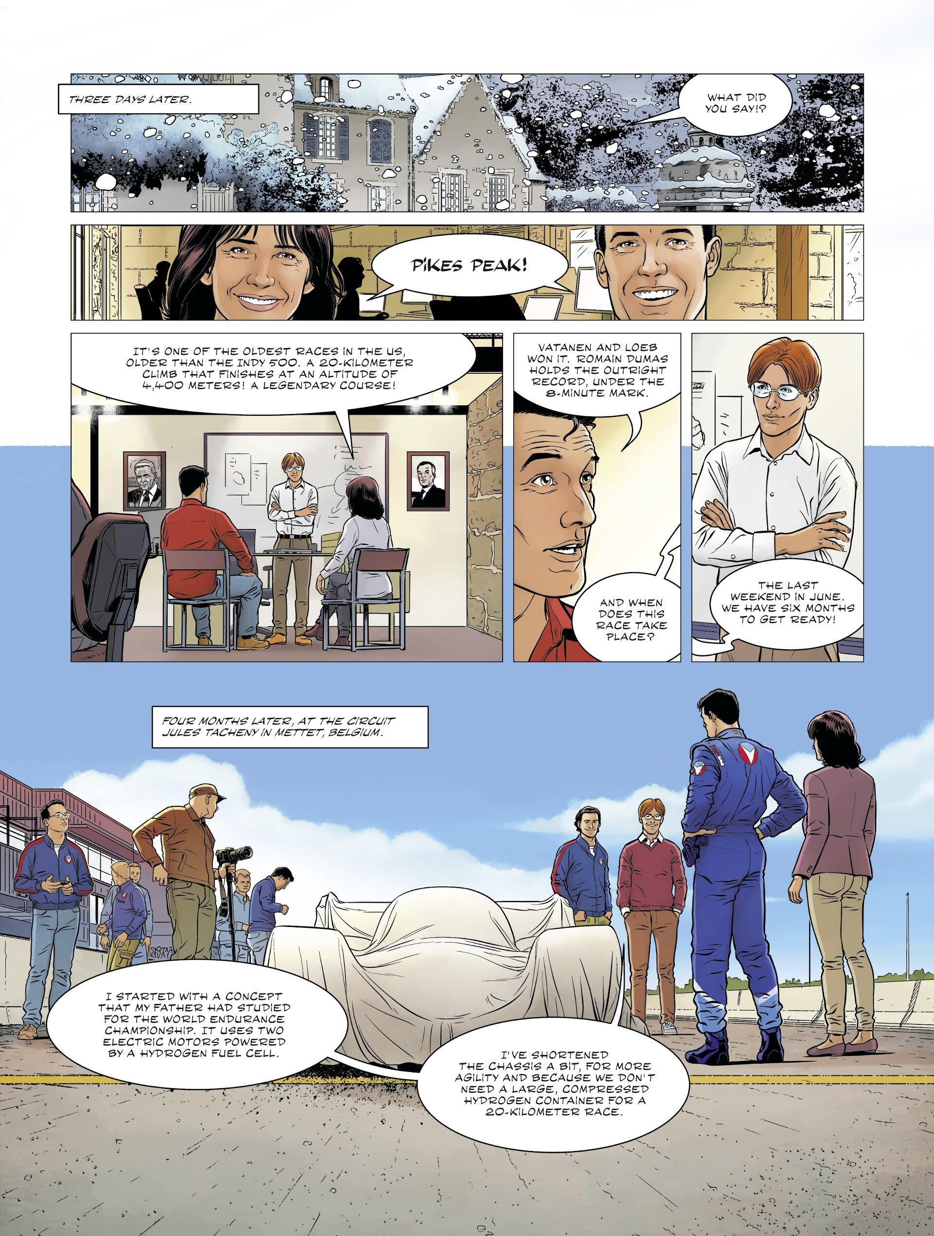 Read online Michel Vaillant comic -  Issue #10 - 13