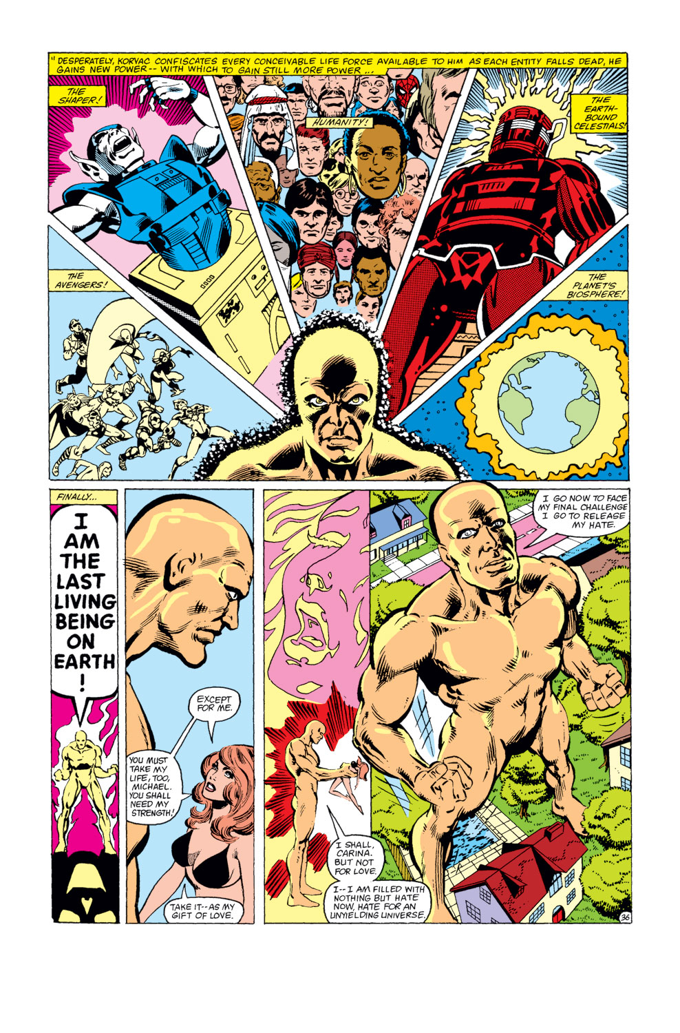 What If? (1977) issue 32 - The Avengers had become pawns of Korvac - Page 36