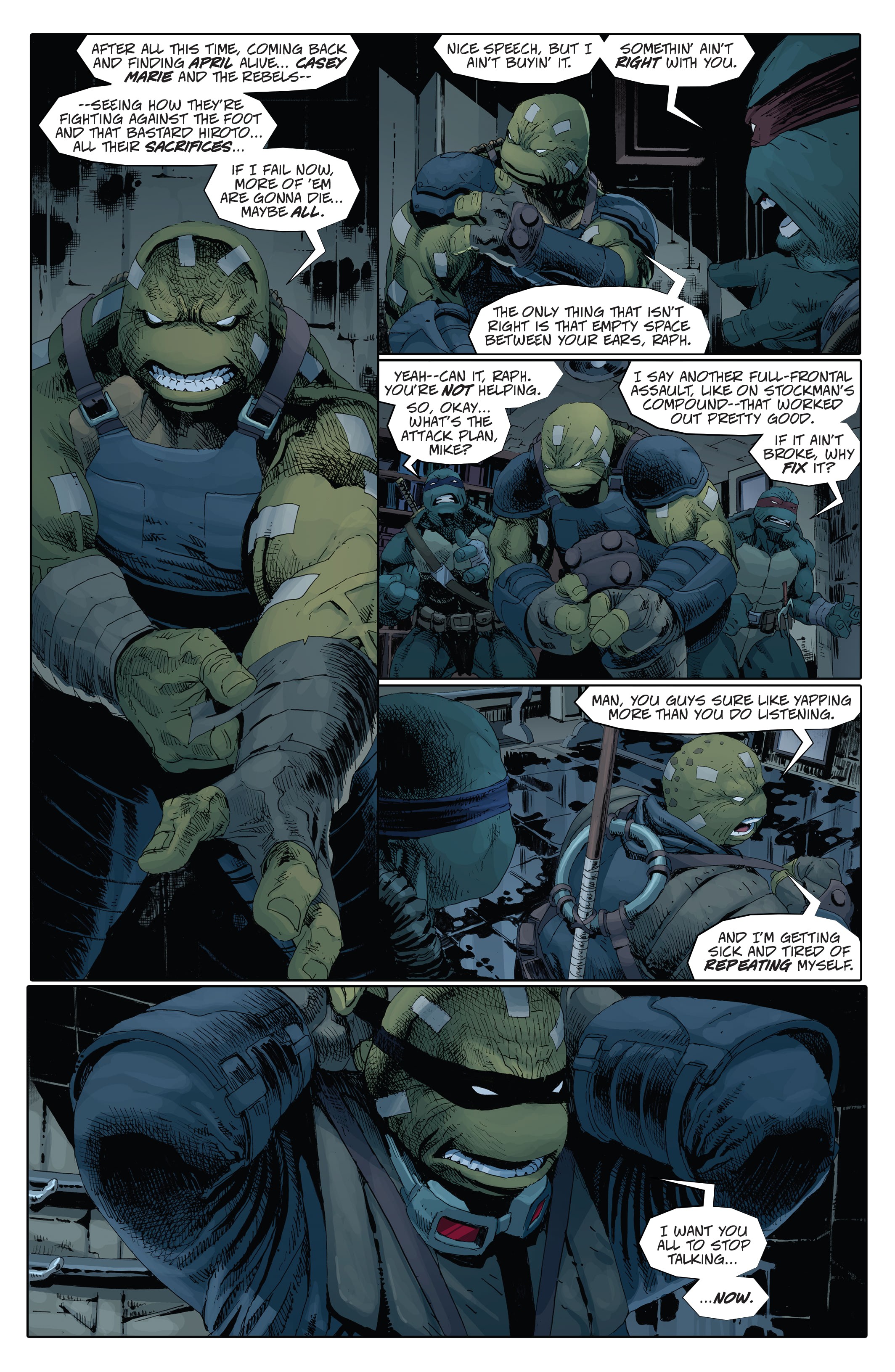 Read online Teenage Mutant Ninja Turtles: The Last Ronin comic -  Issue #5 - 5