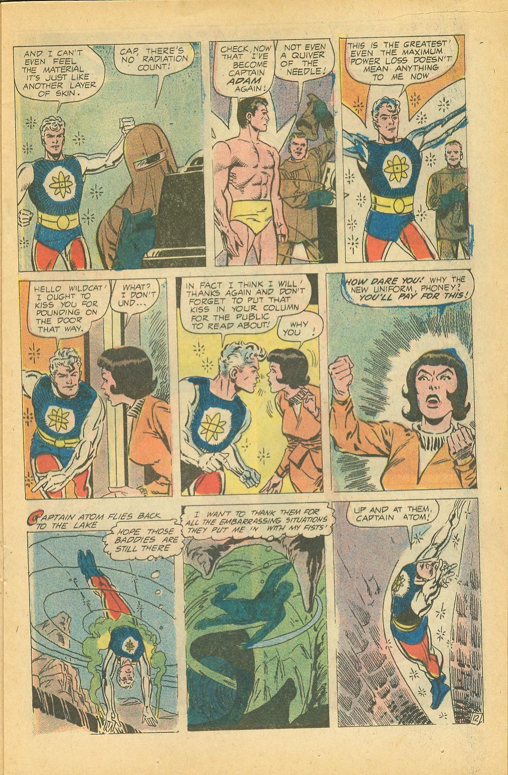 Read online Captain Atom (1965) comic -  Issue #84 - 17