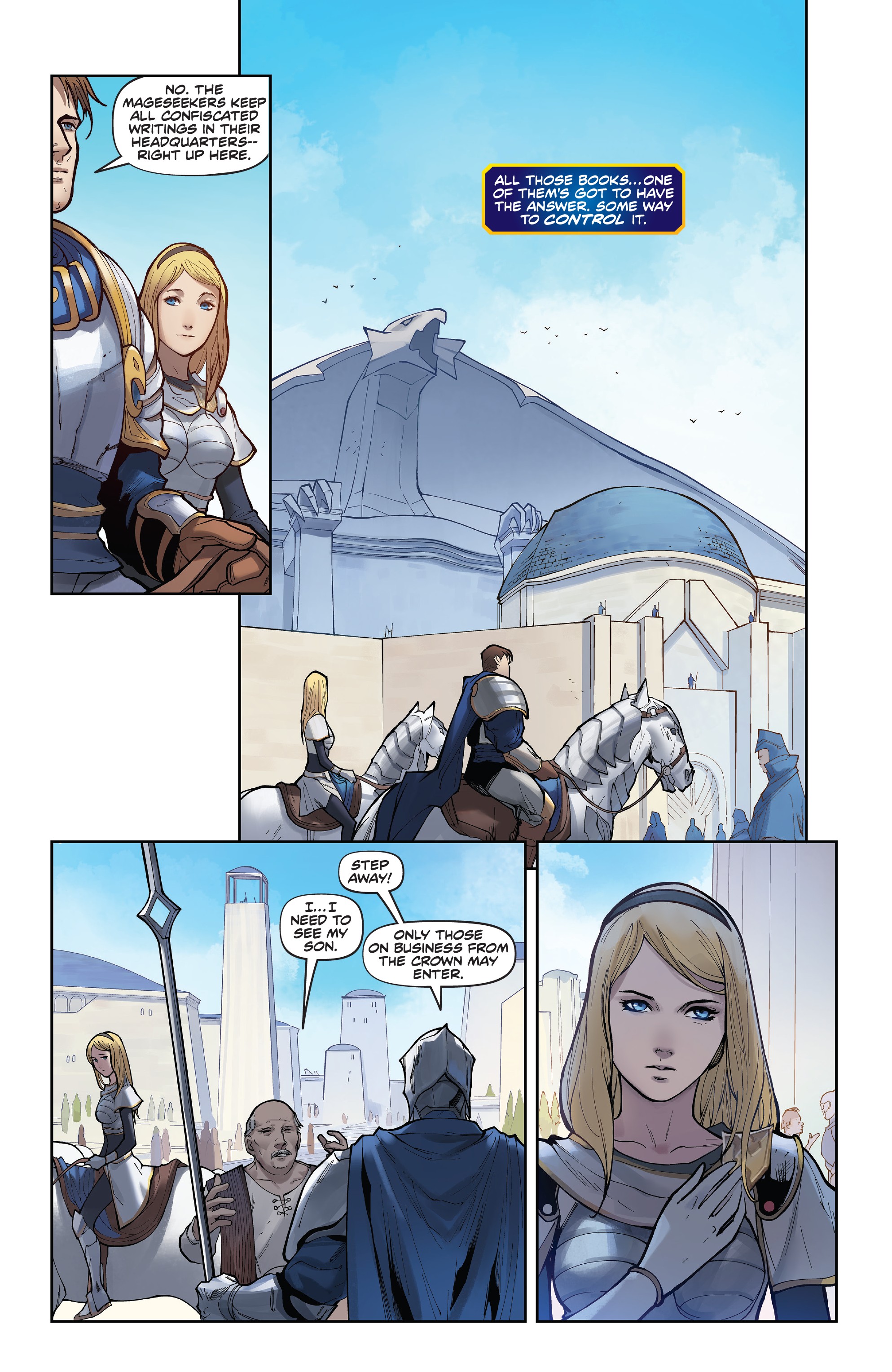 Read online League of Legends: Lux comic -  Issue #1 - 10