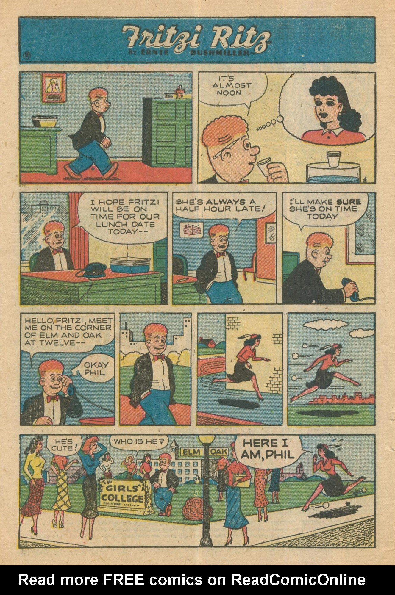 Read online Fritzi Ritz (1953) comic -  Issue #29 - 5
