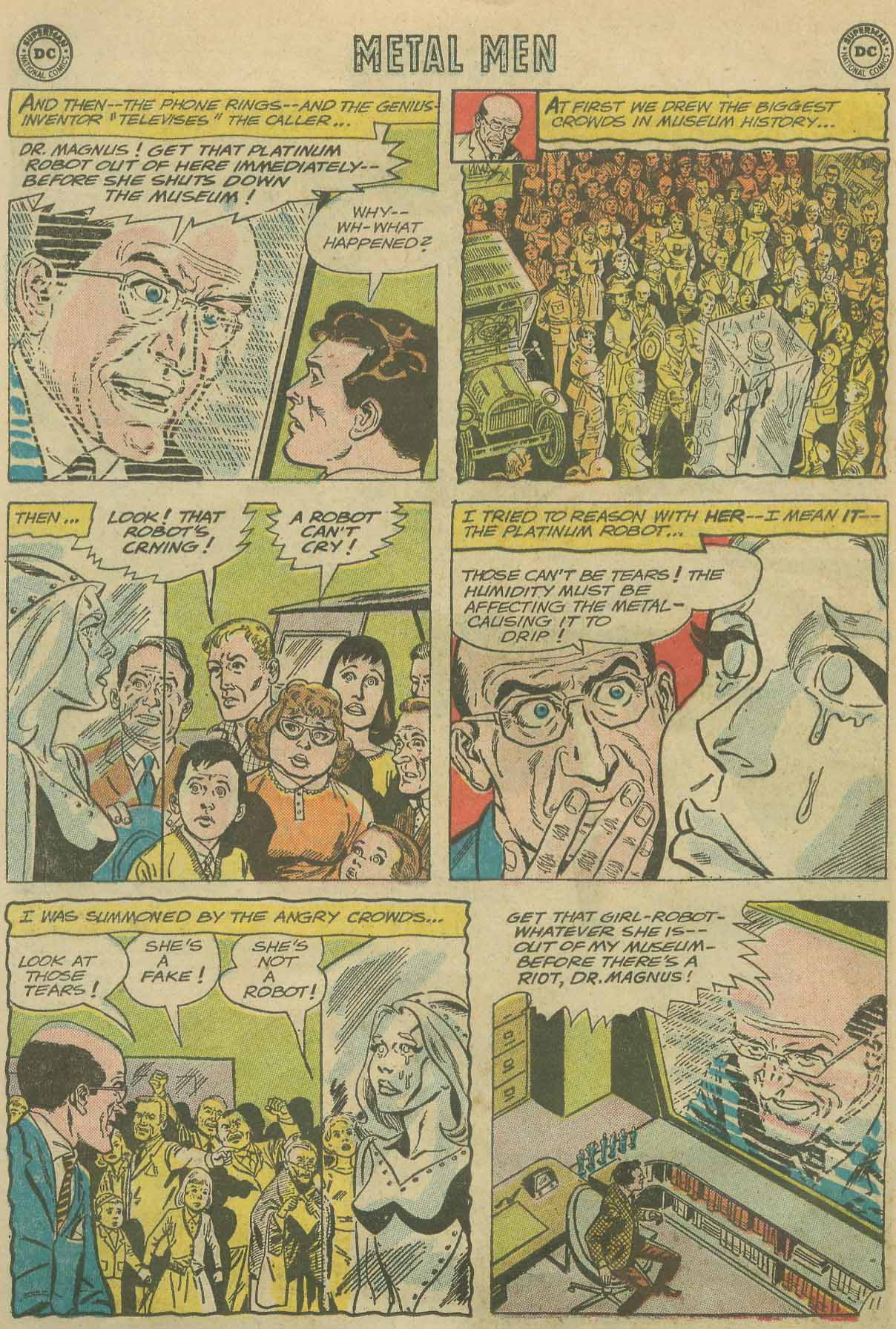 Read online Metal Men (1963) comic -  Issue #1 - 14