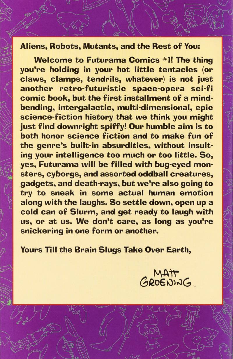 Read online Futurama Comics comic -  Issue #1 - 2