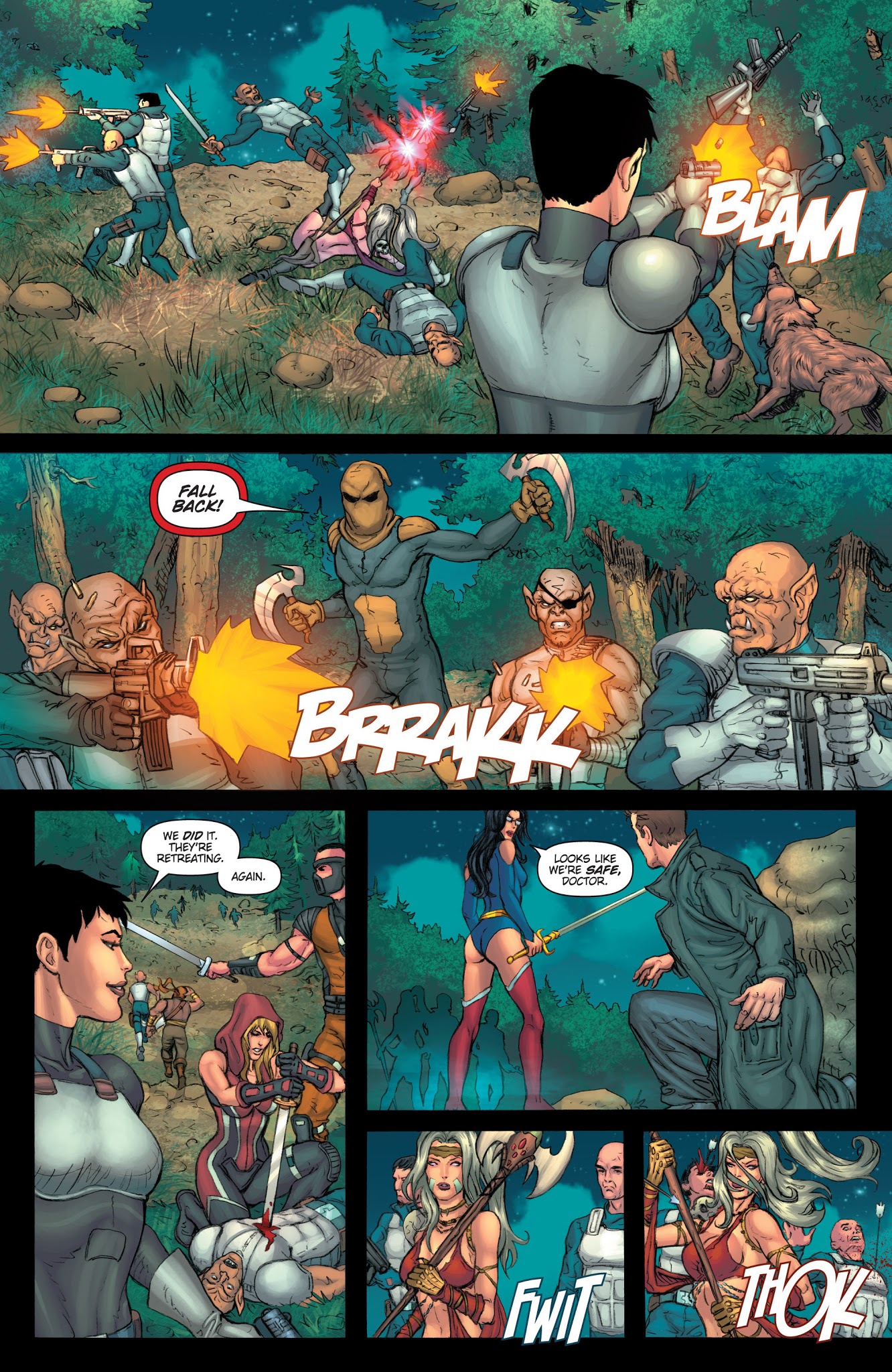 Read online Grimm Fairy Tales presents Realm War Age of Darkness comic -  Issue #3 - 21