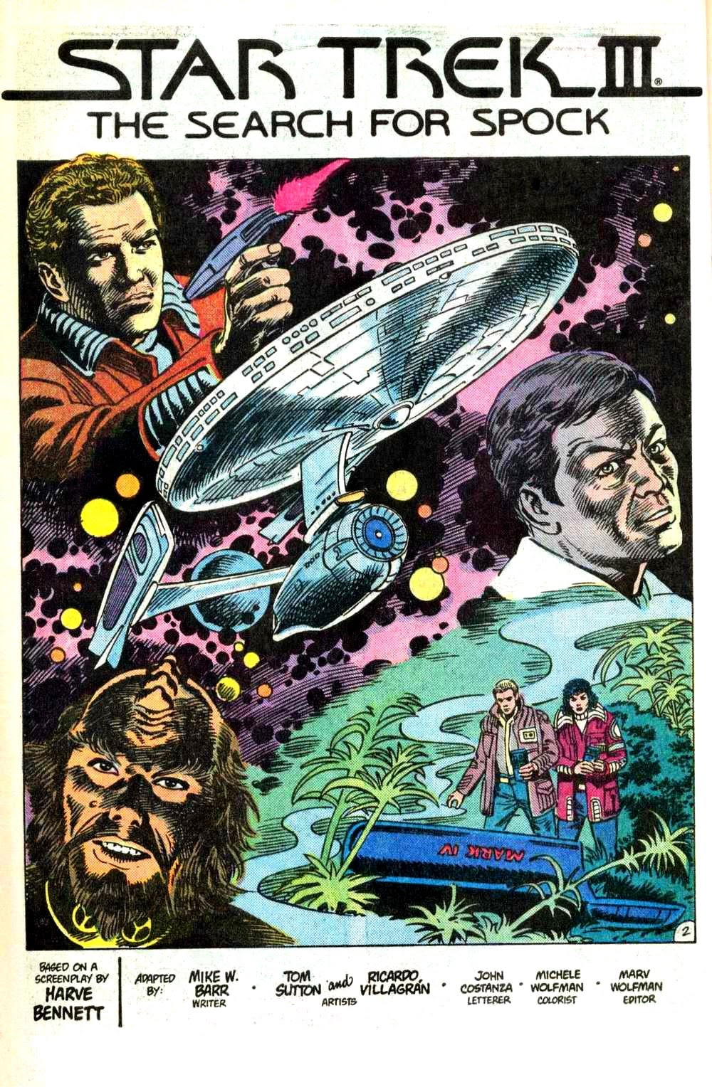 Read online Star Trek III: The Search for Spock comic -  Issue # Full - 4