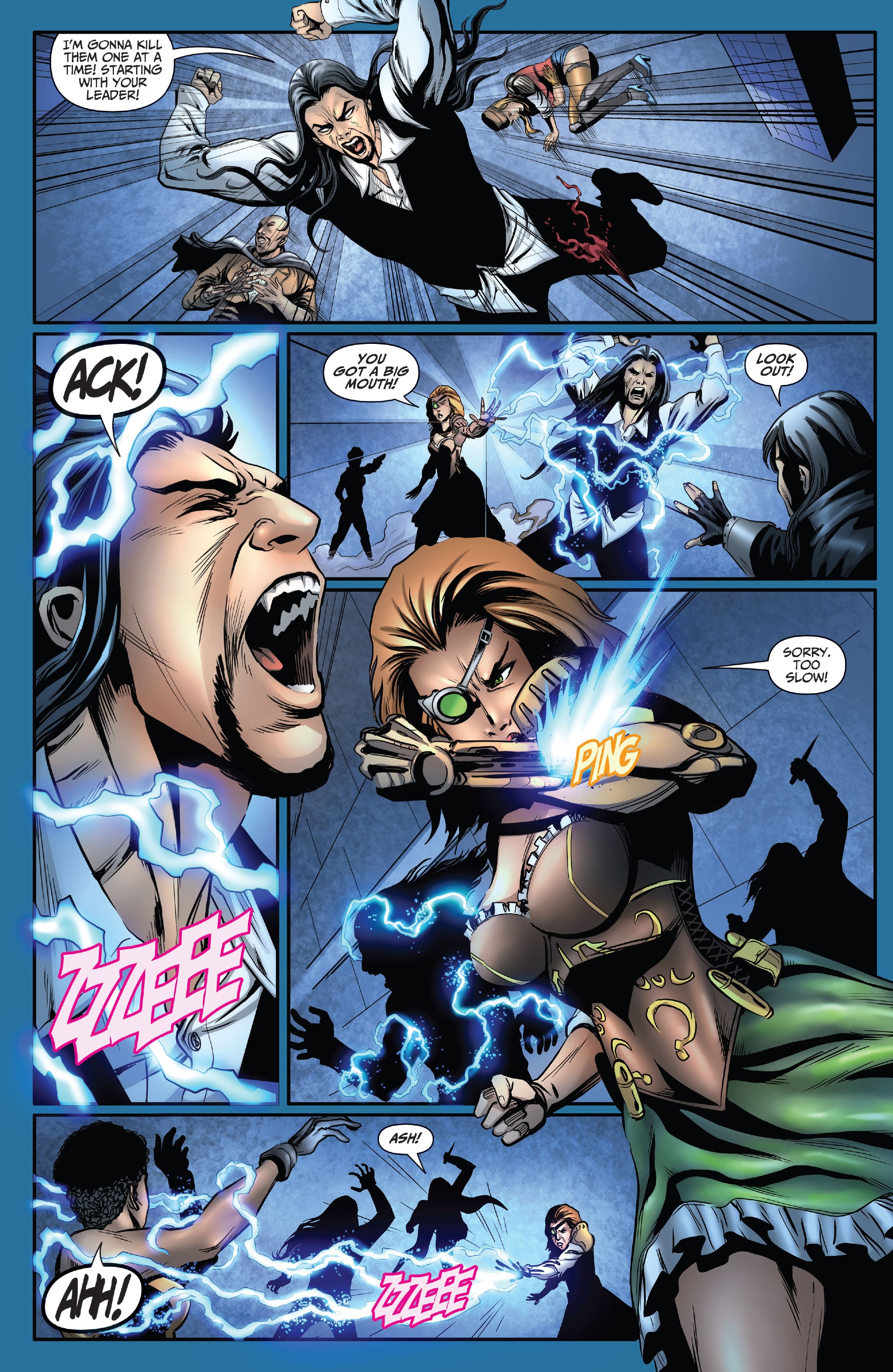 Read online Grimm Universe Presents Quarterly: Steampunk comic -  Issue # TPB - 68