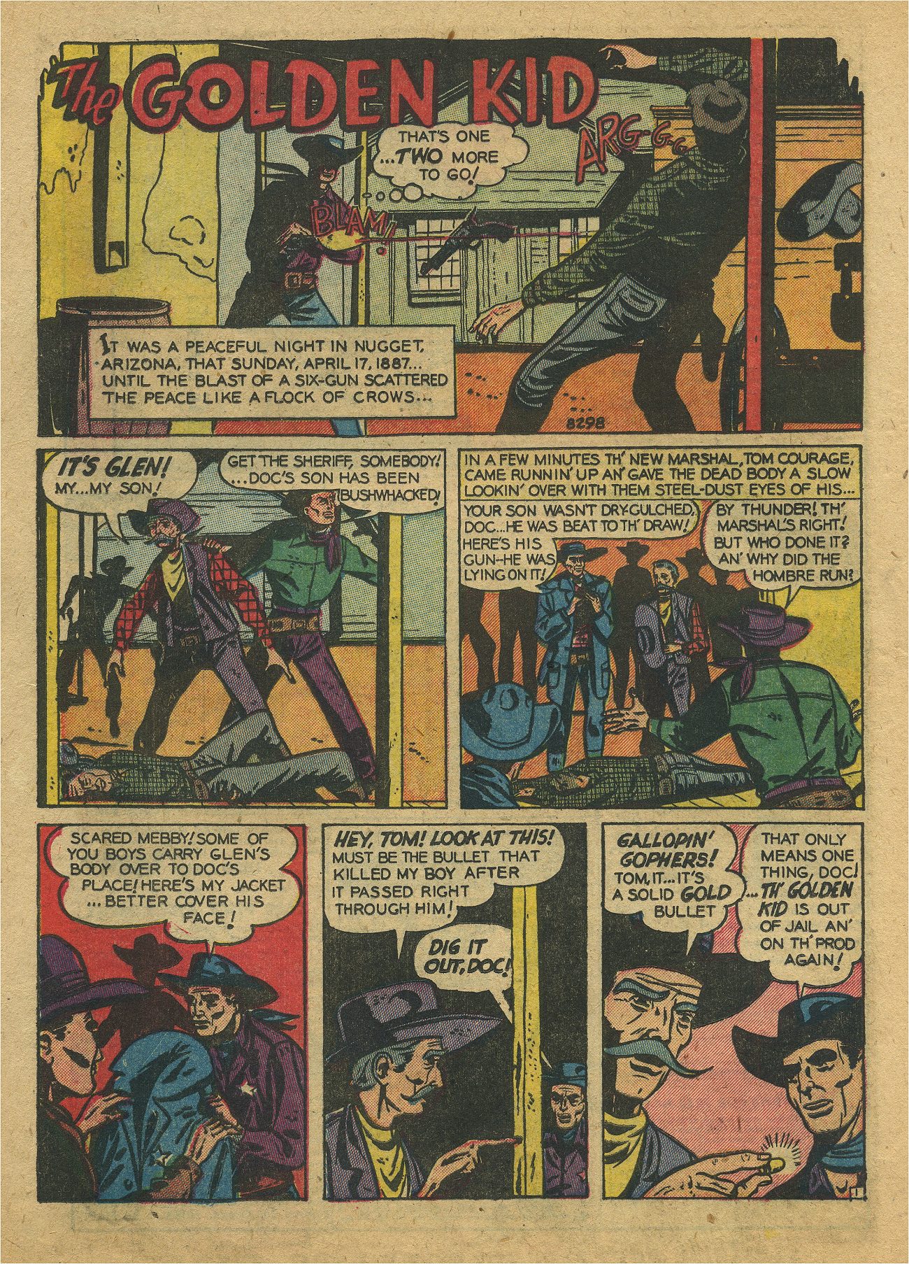 Read online Apache Kid comic -  Issue #7 - 24