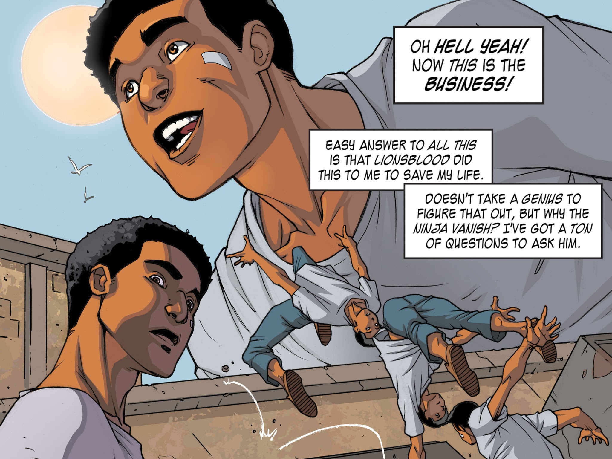 Read online Midnight Tiger comic -  Issue #0 - 95
