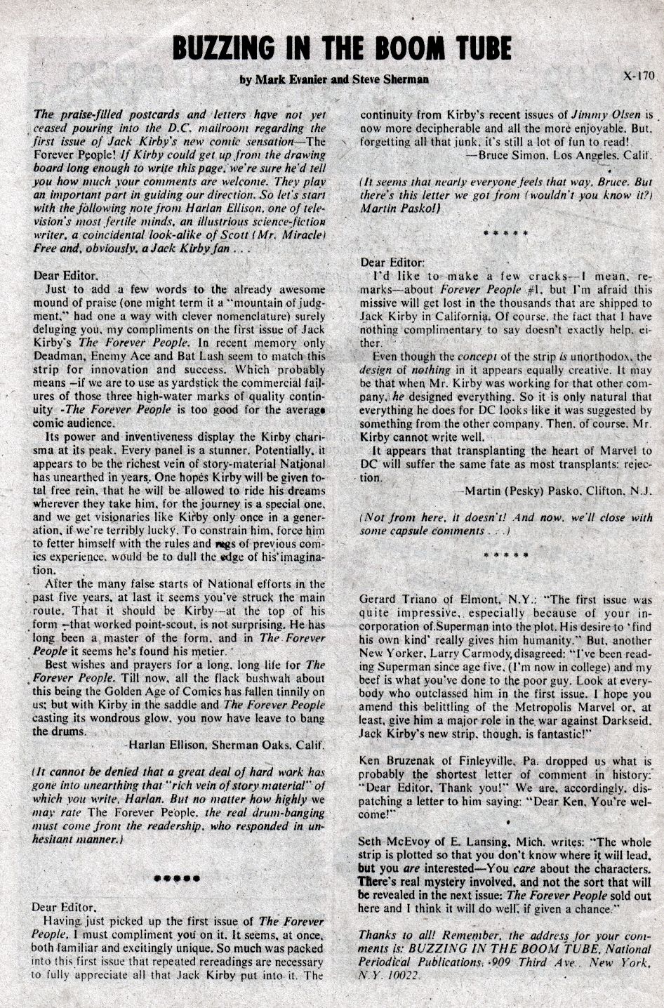 Read online Forever People (1971) comic -  Issue #3 - 31